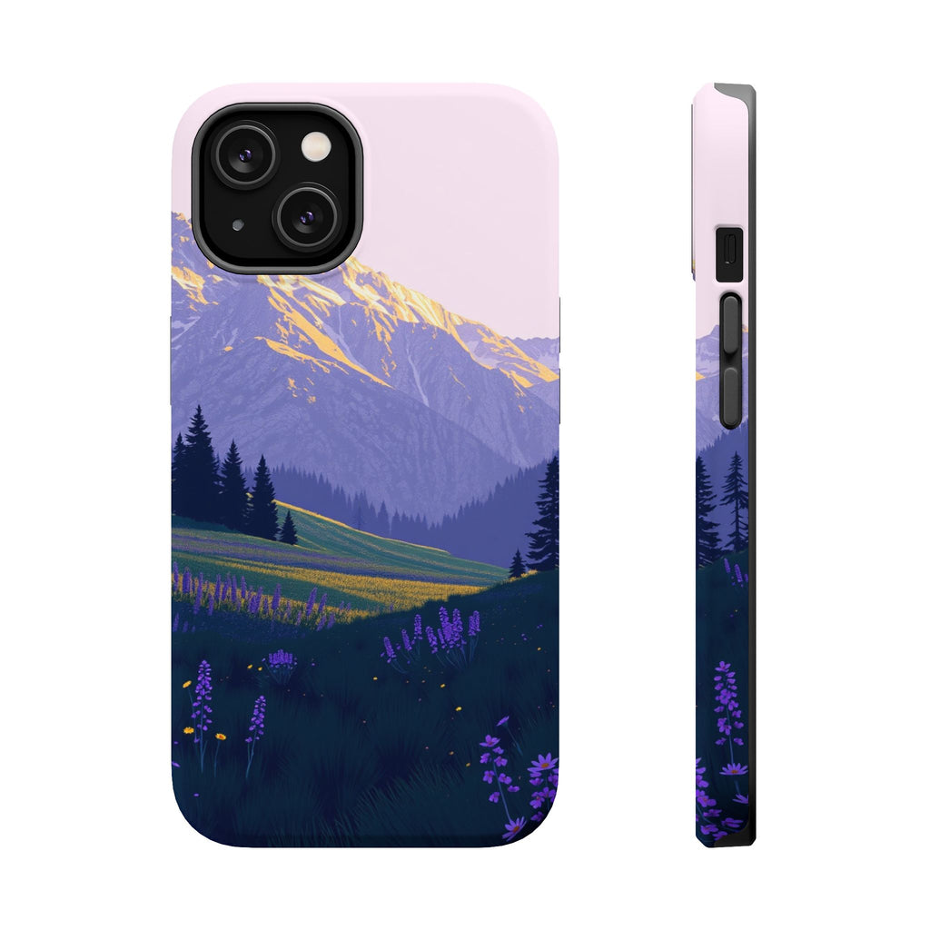 iPhone Alpine Meadow Gold Foil Luxury Slim Everyday Designer Case · iPhone Case