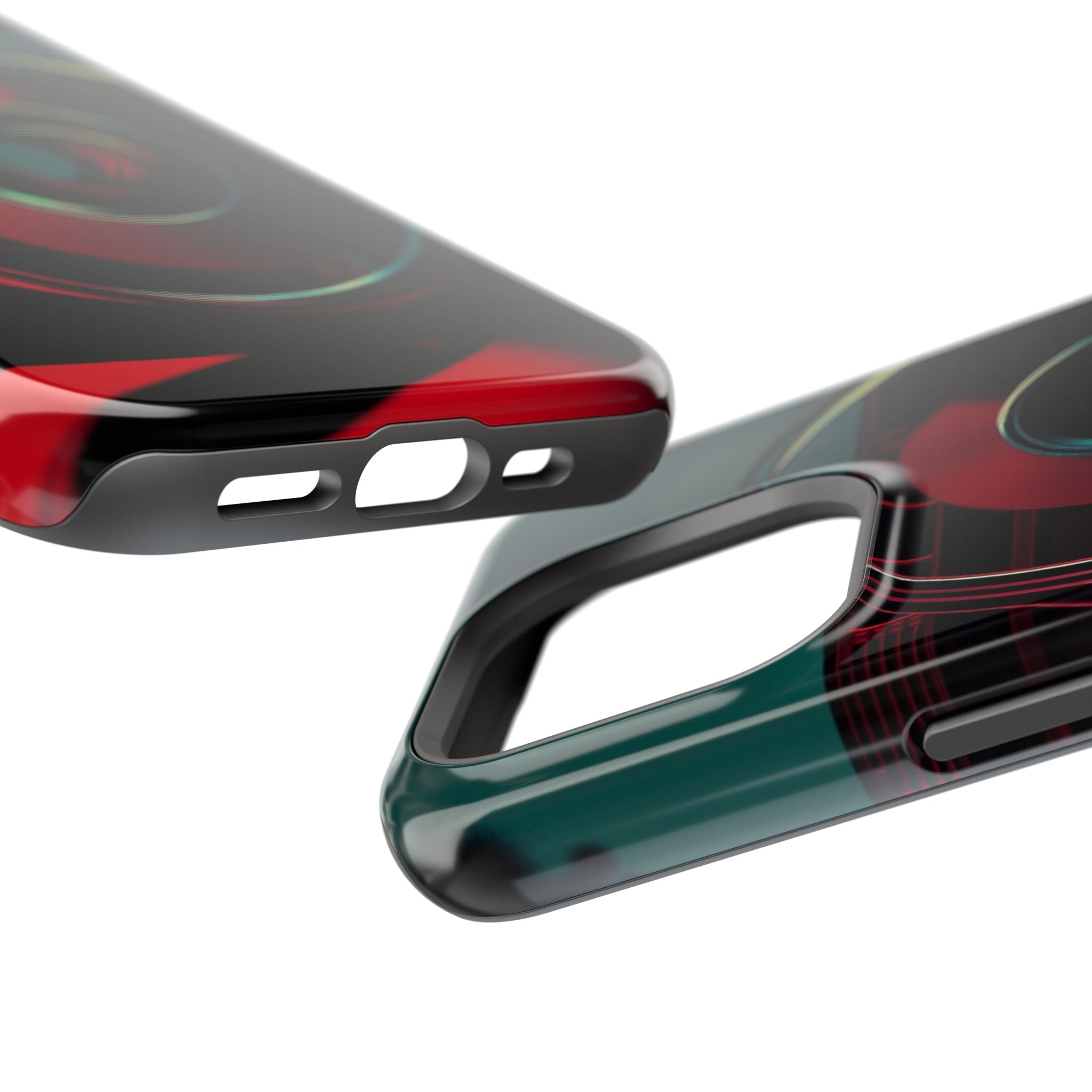 iPhone Vibrant Cassette Tape Rewind Design Slim Everyday Designer Case · iPhone