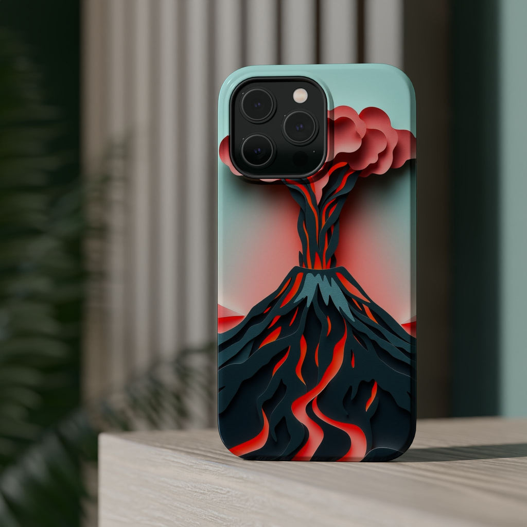 iPhone Mint And Blush Volcanic Eruption Slim Everyday iPhone Designer · iPhone C