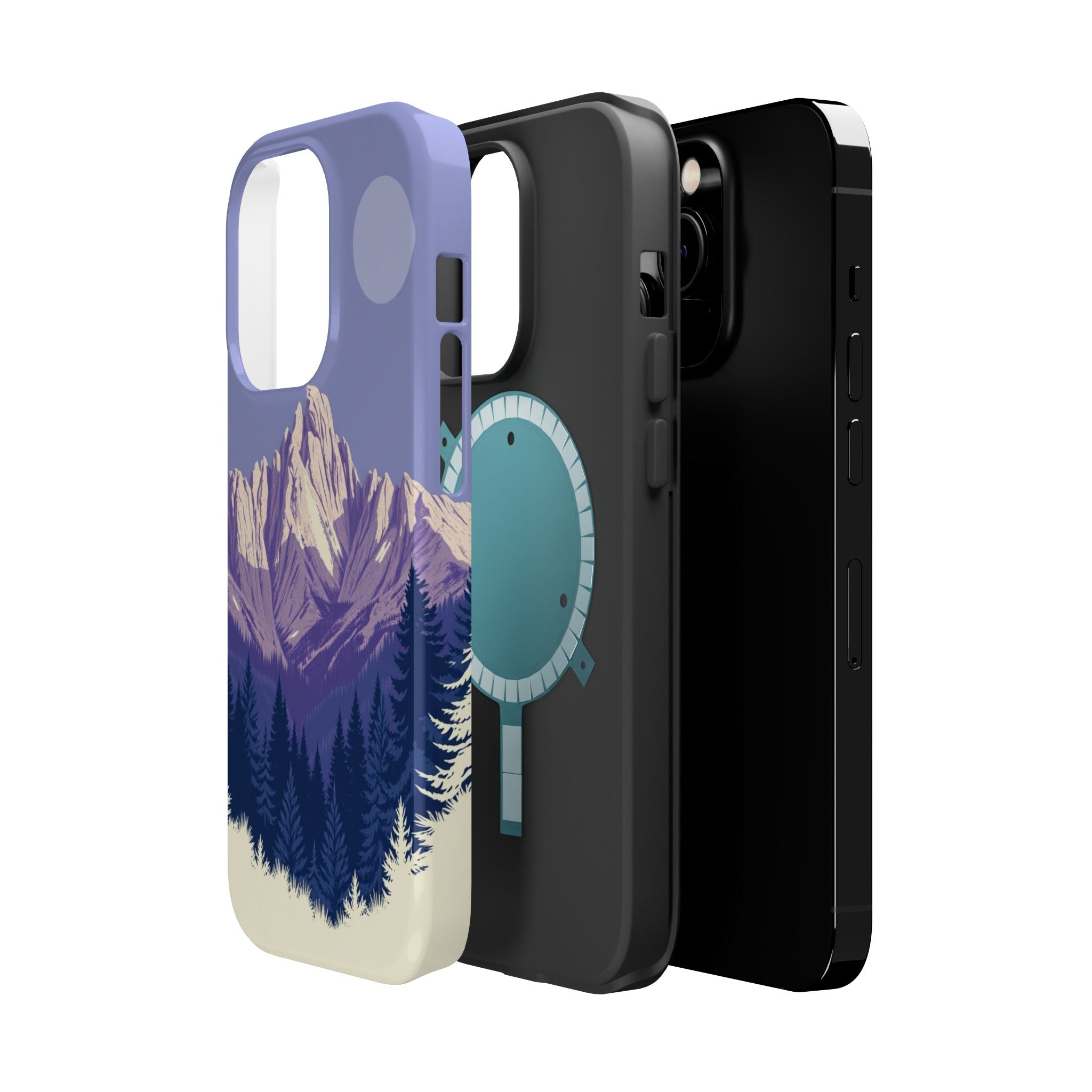 iPhone Pine Ridge Serene Design Slim Everyday Designer Case · iPhone Case