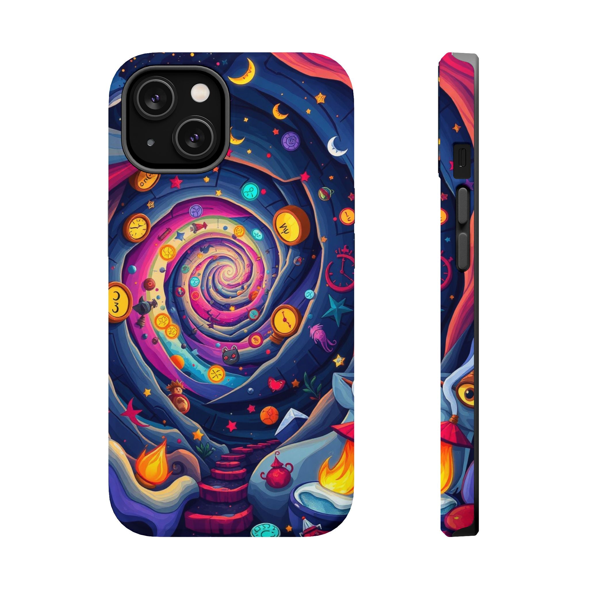 iPhone Time Portal Swirl Kids Fun iPhone Phone Case Gift Clean Minimal · iPhone