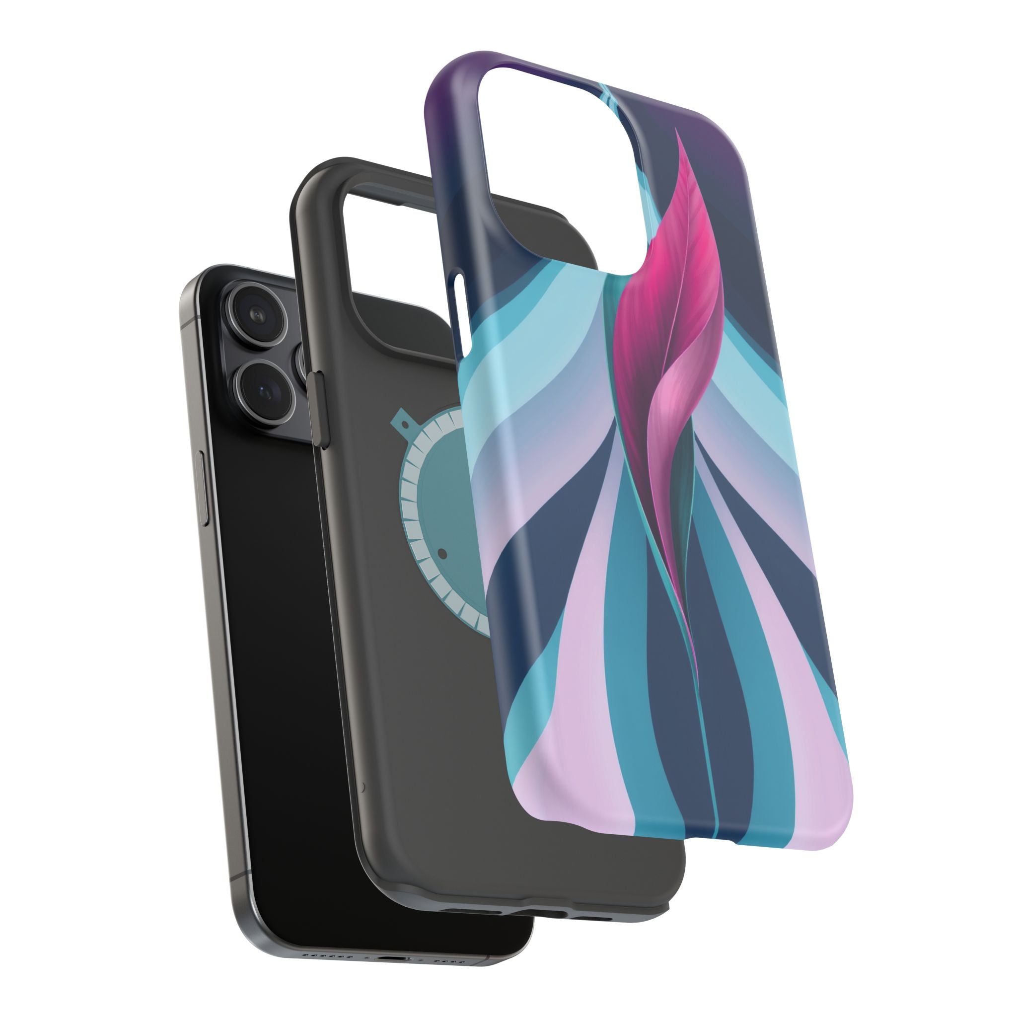 iPhone Vibrant Bloom and Leaf Design Slim Everyday iPhone 10 Designer · iPhone C