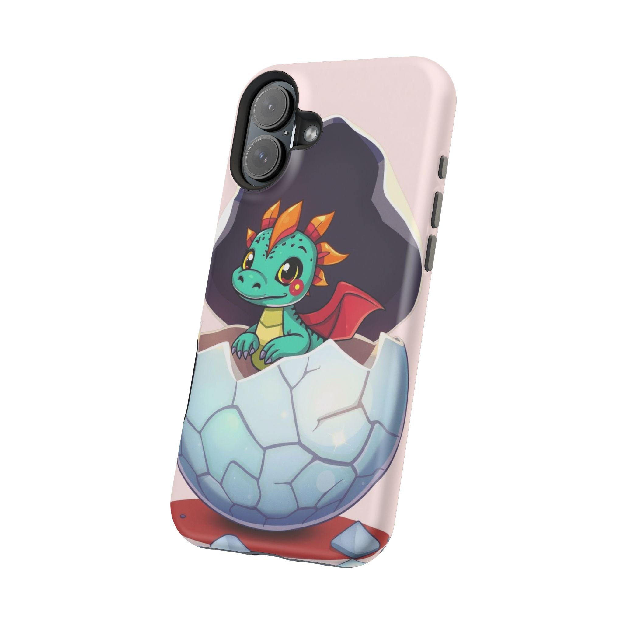 iPhone Dragon Hatching Egg Kids Fun Phone Case Gift Slim Snap Case · iPhone Case