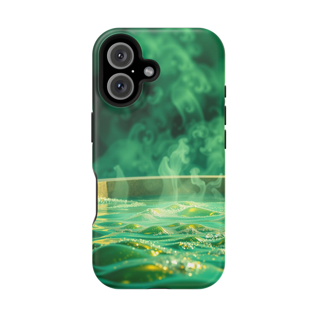 iPhone Hot Spring Steam Cinematic Art Slim Everyday Designer Case · iPhone Case