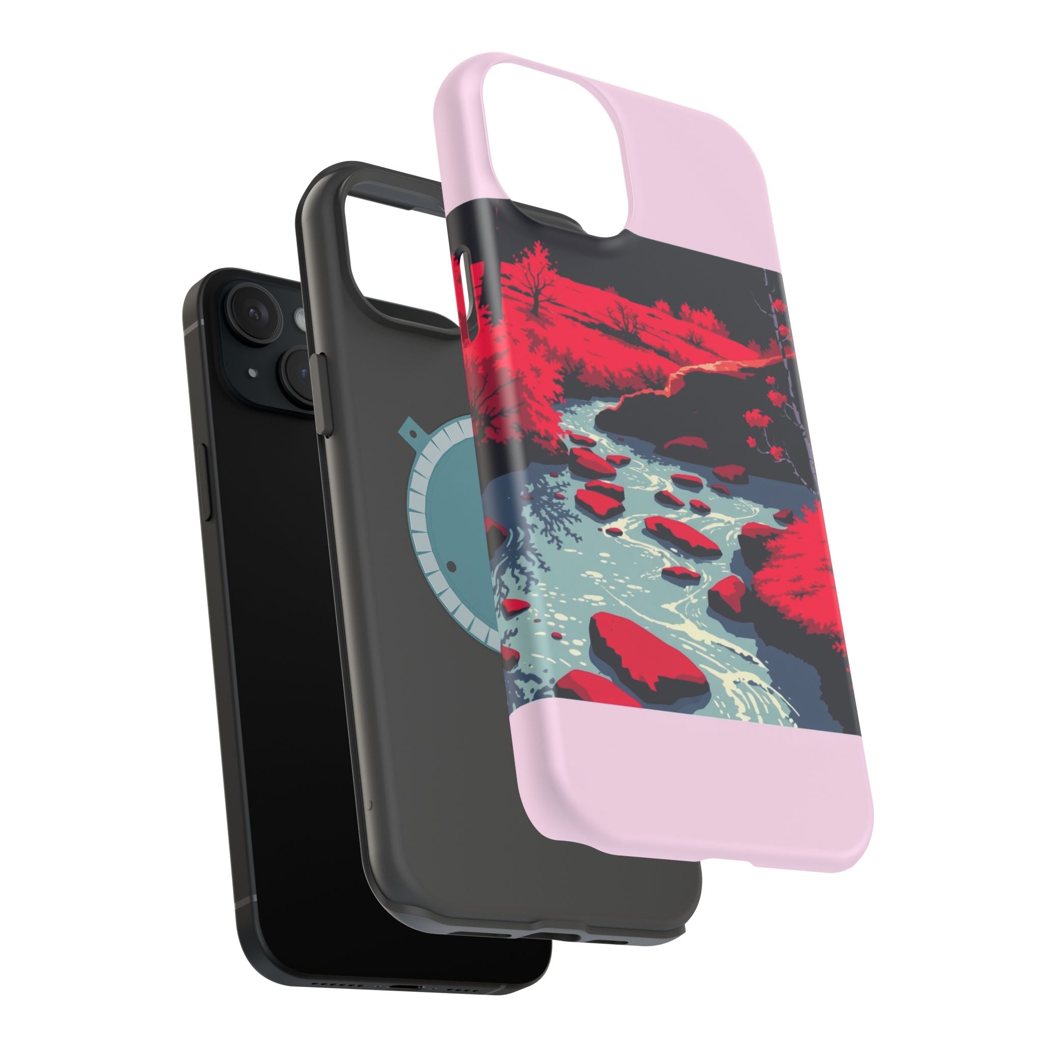 iPhone Spring Creek Cinematic Art 13 Slim Everyday Designer Case · iPhone Case