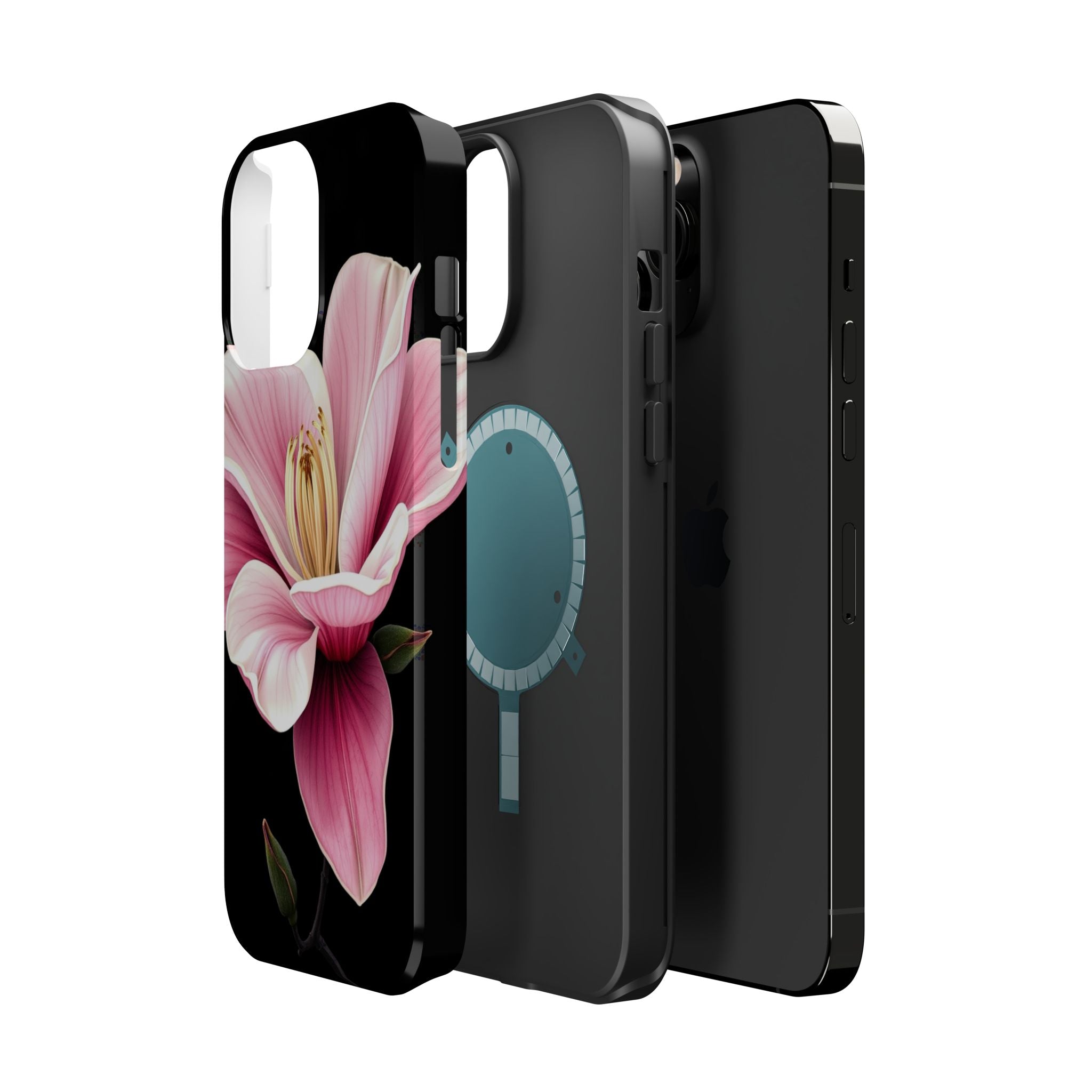 iPhone Magnolia Dream Dark Gothic Ink Slim Everyday Designer Case · iPhone Case