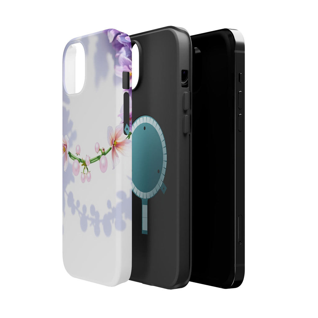 iPhone Vibrant Floral Crown Design Clean Minimal Snap Cas Slim Snap Case · iPhon