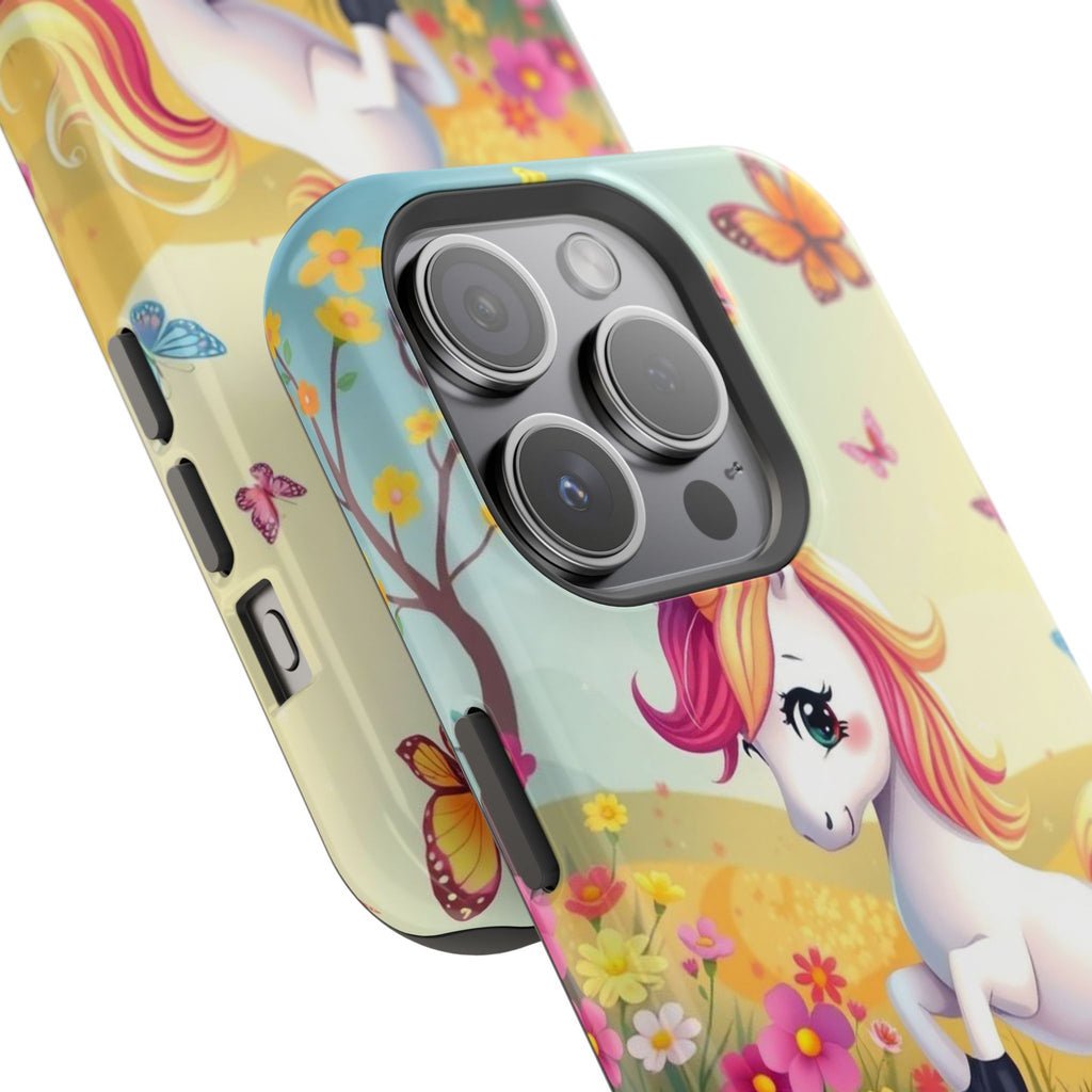 iPhone Magical Meadow Unicorn Kids Fun iPhone Phone Case Gift Slim · iPhone Case