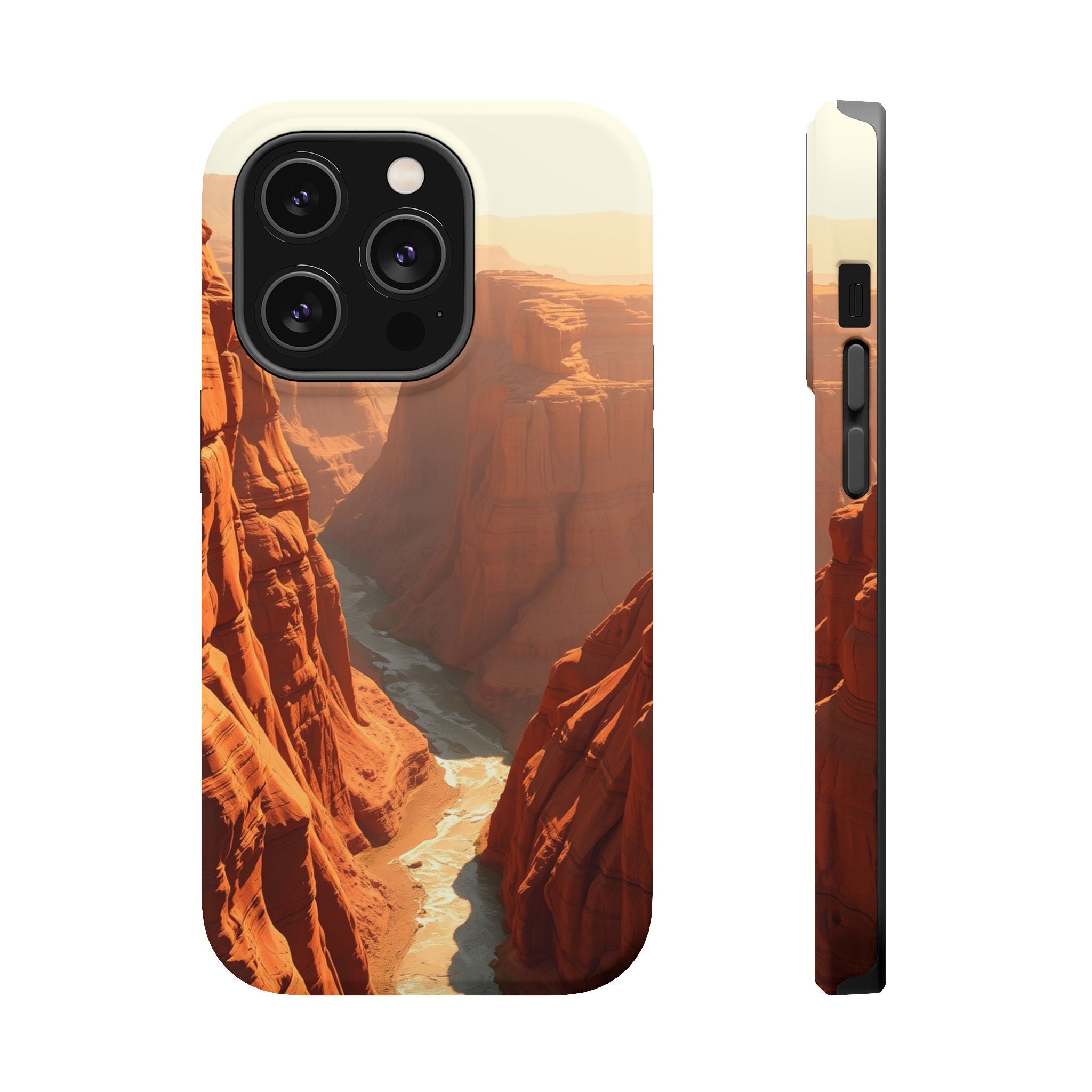 iPhone Vibrant River Canyon Design Bold Modern Everyday Snap Case · iPhone Case