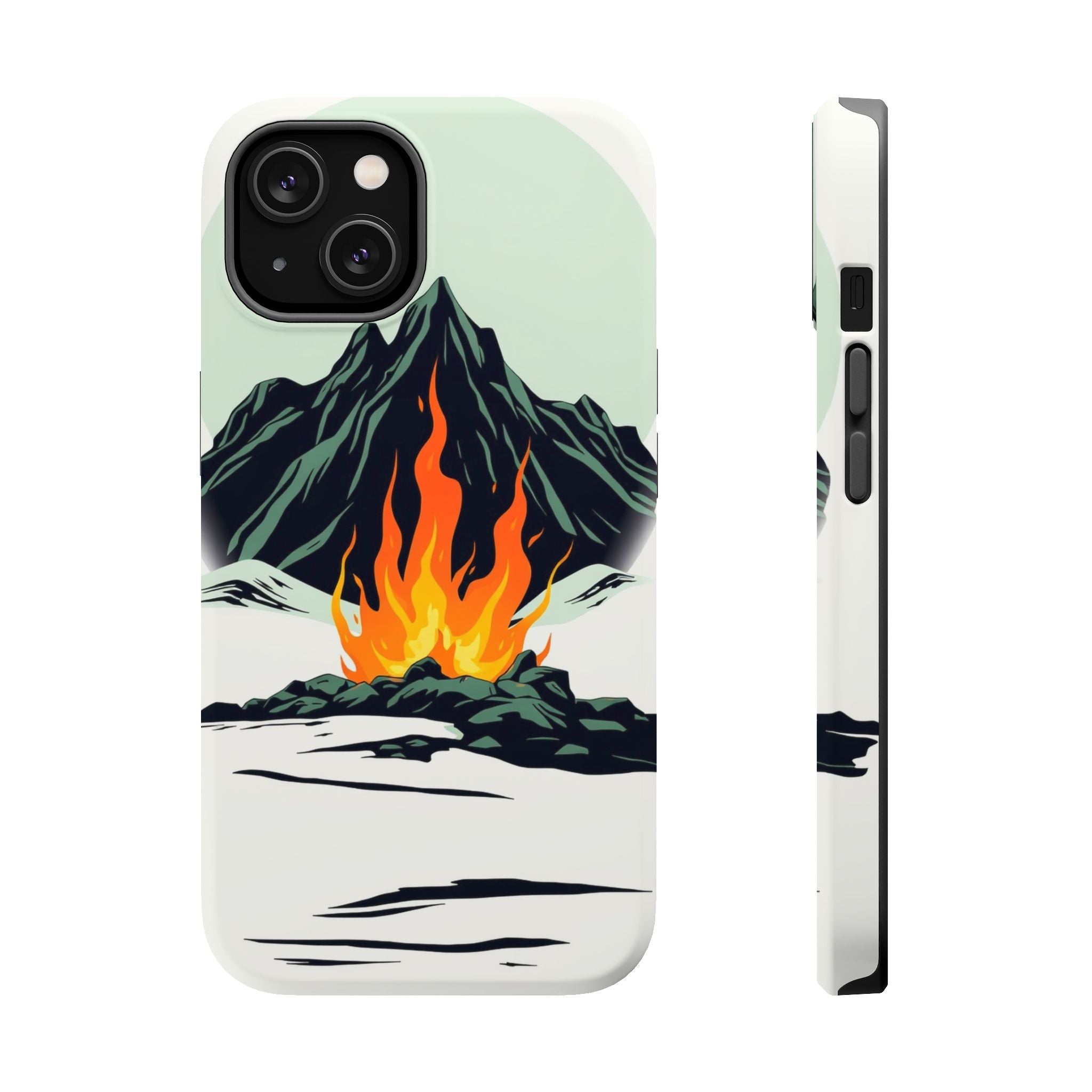 iPhone Sage And Ivory Wildfire Glow Slim Everyday Designer Case · iPhone Case