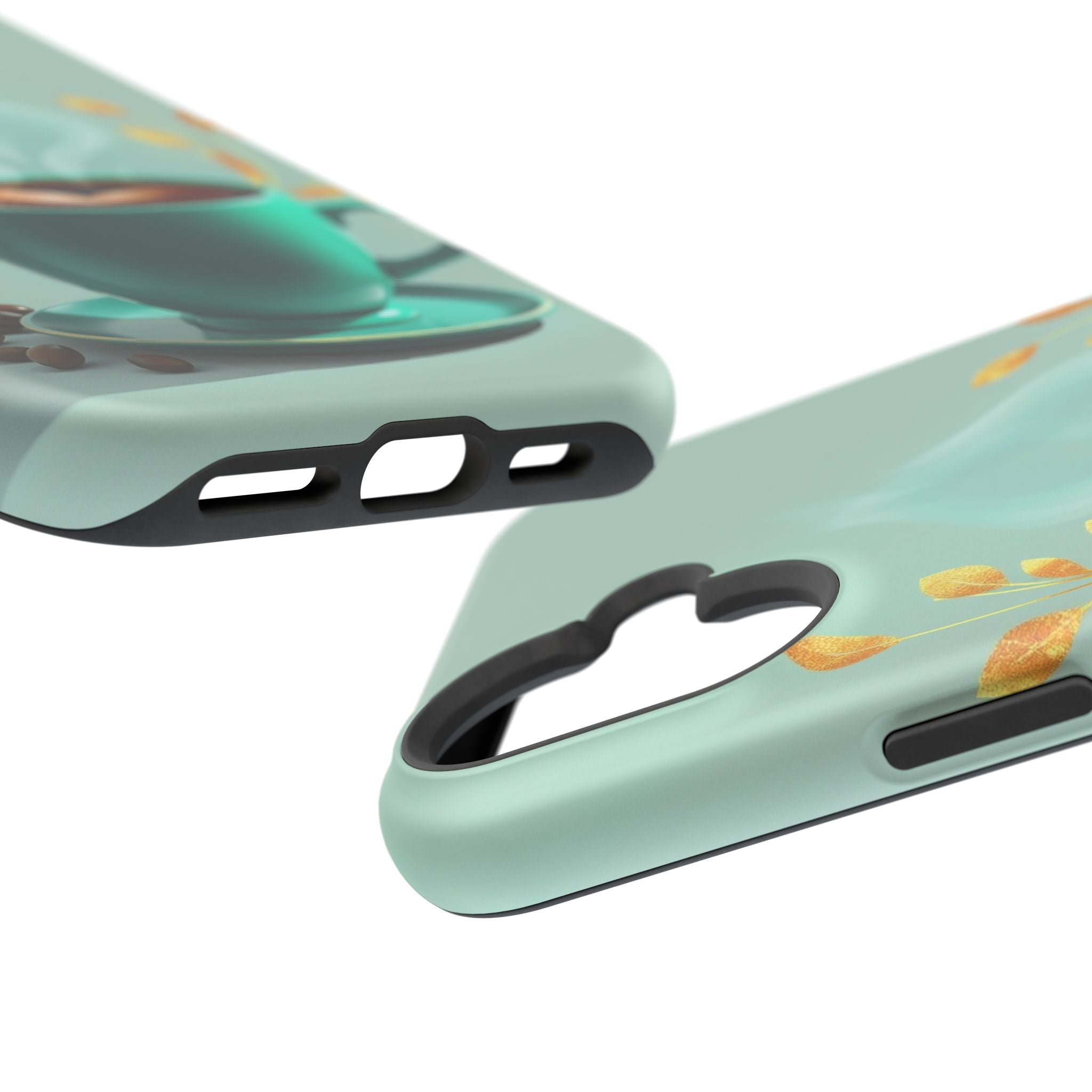 iPhone Radiant Emotional Support Coffee Design Soft Finish Everyday Case · iPhon