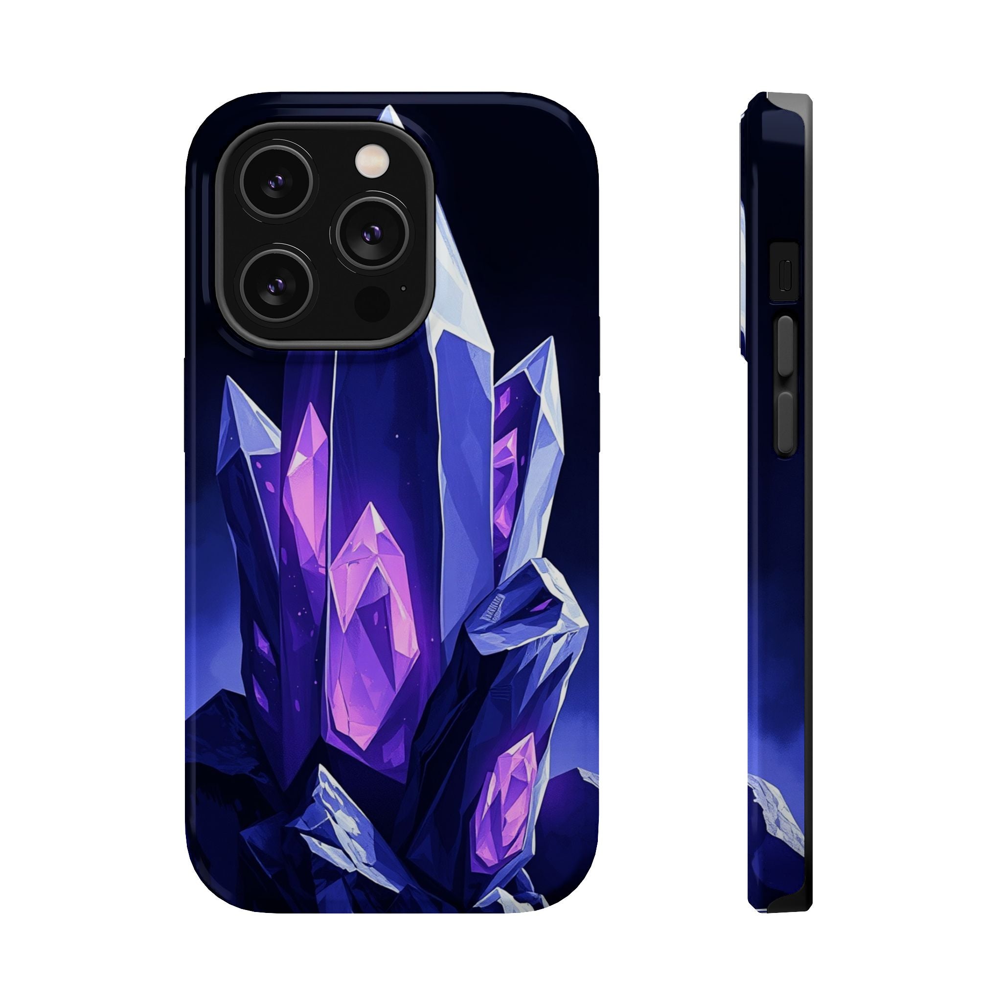 iPhone Crystal Prism Dark Gothic Ink Slim Everyday Designer Case · iPhone Case