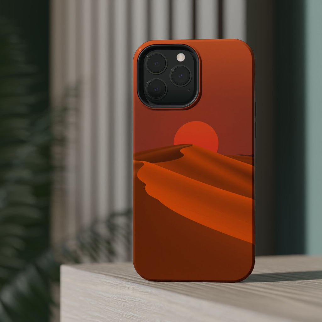 iPhone Serene Sand Dunes at Dusk Design Slim Everyday iPhone 15 · iPhone Case