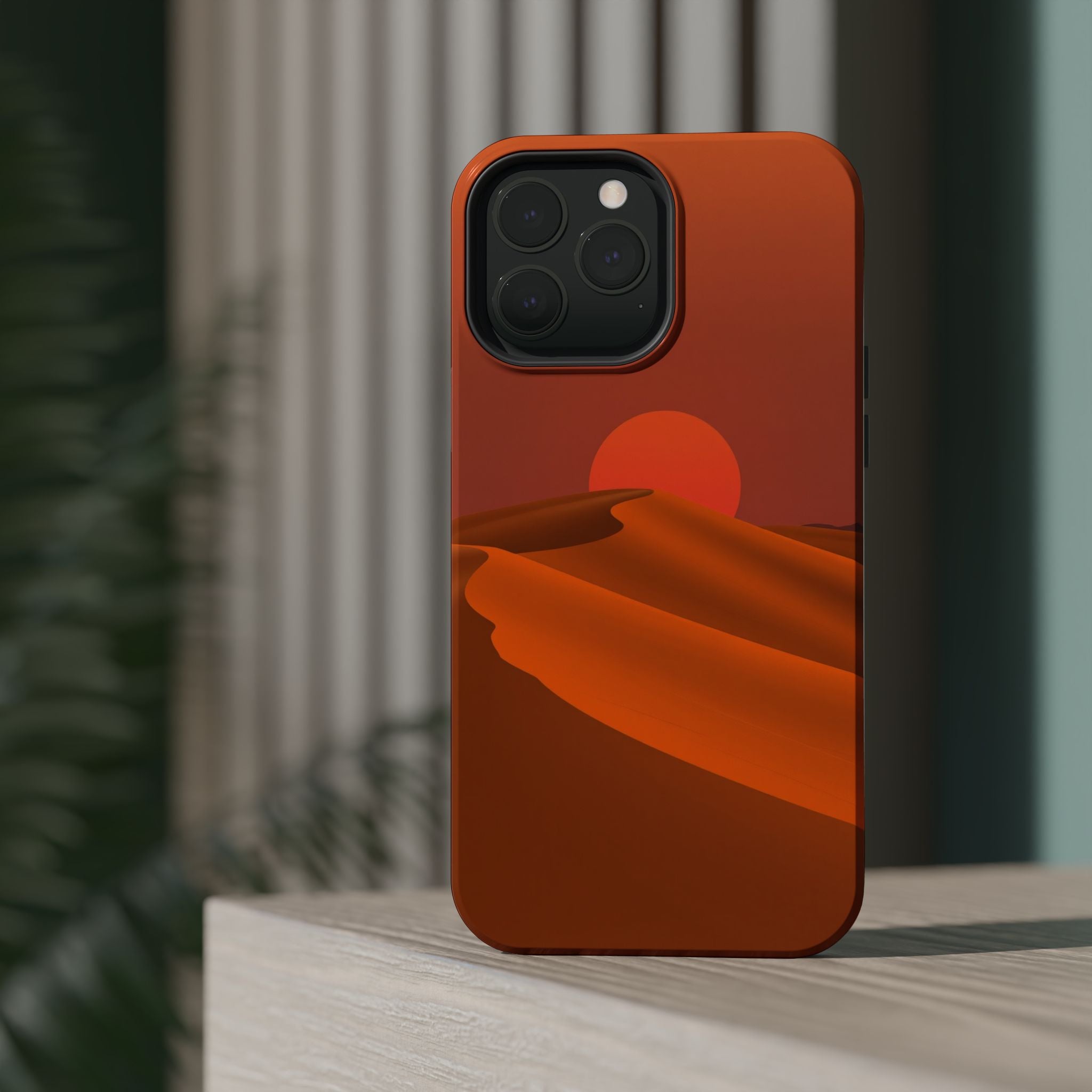 iPhone Serene Sand Dunes at Dusk Design Slim Everyday iPhone 15 · iPhone Case