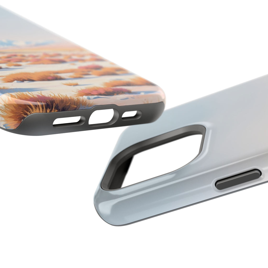 iPhone Vibrant Arctic Tundra Design Slim Everyday Designer Case · iPhone Case