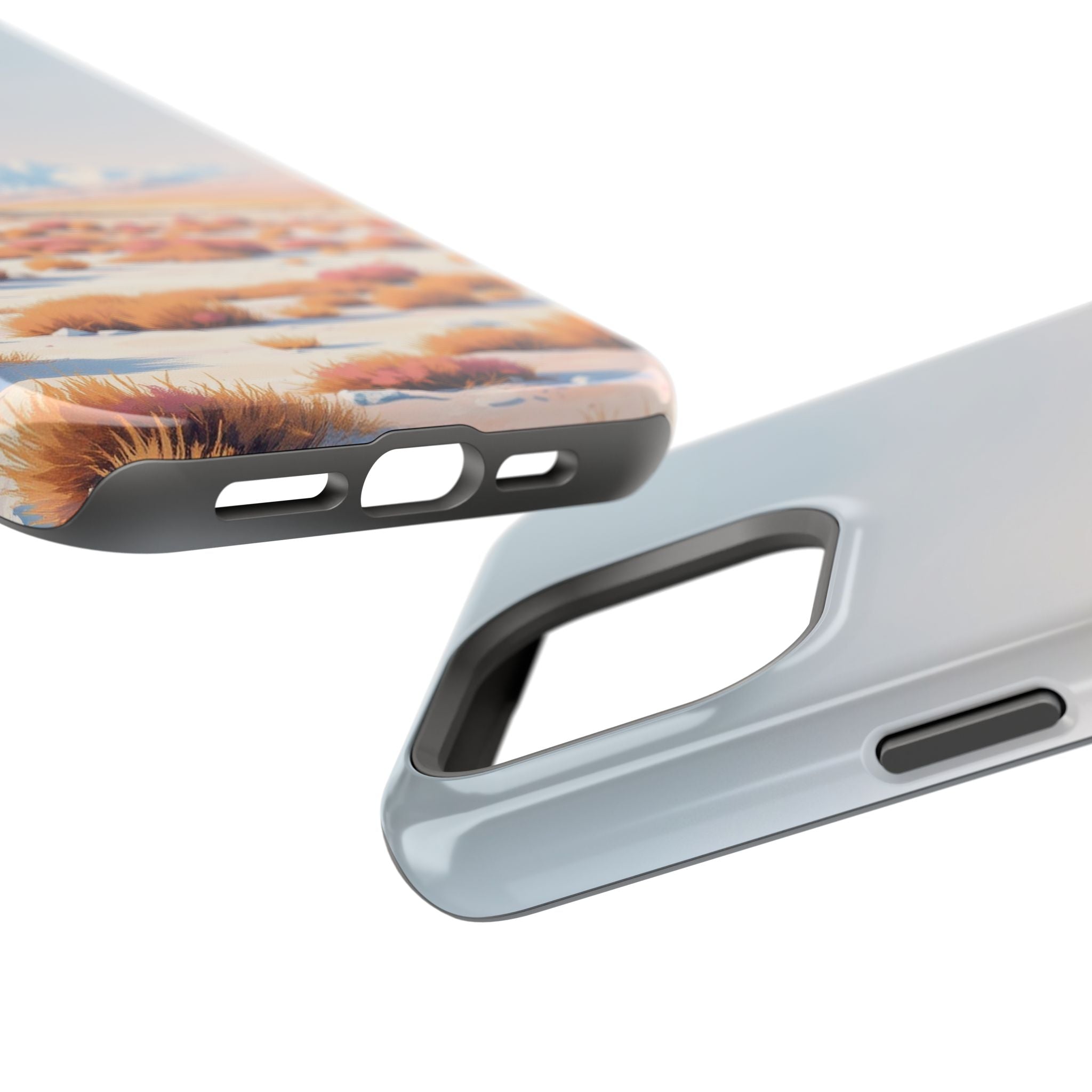 iPhone Vibrant Arctic Tundra Design Slim Everyday Designer Case · iPhone Case
