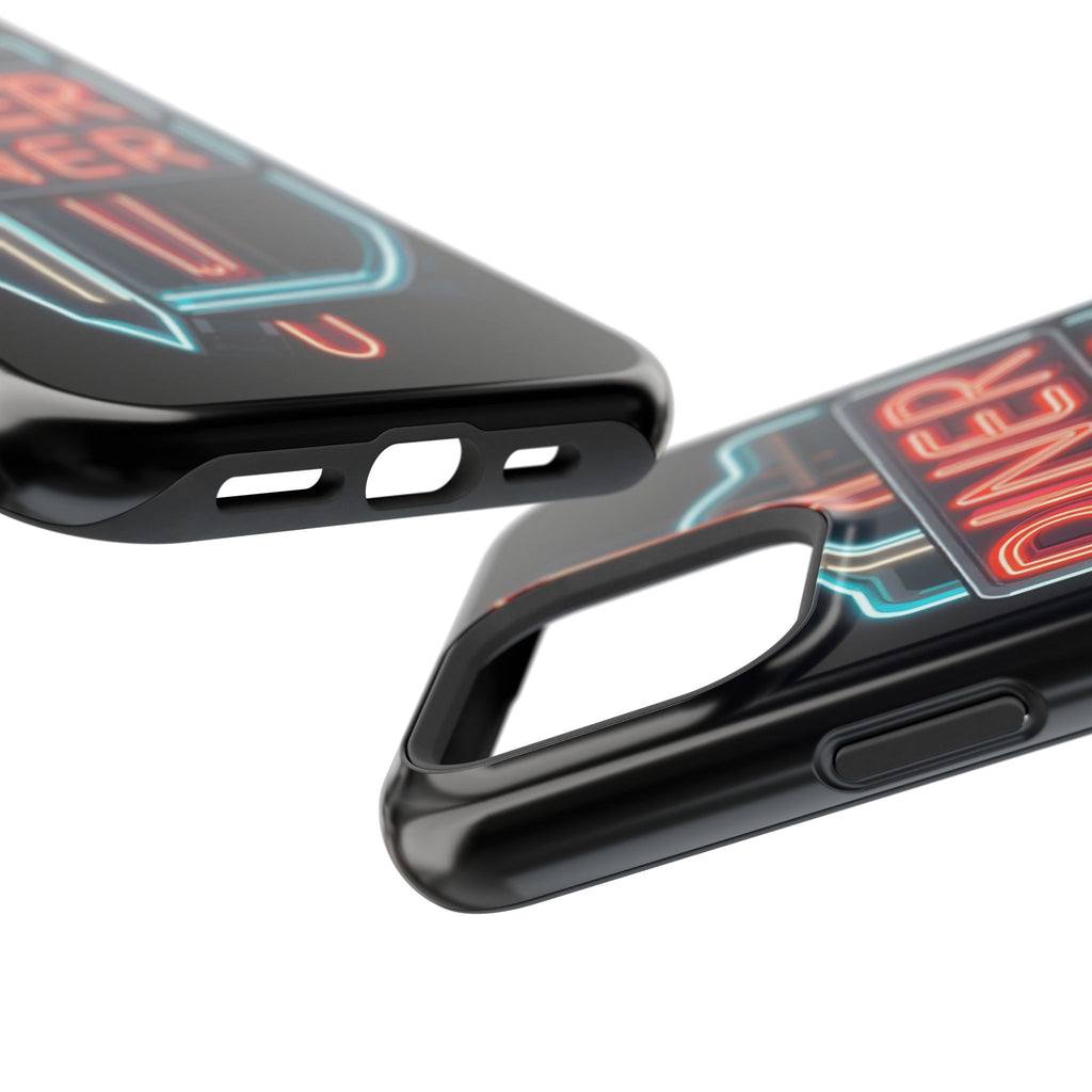 iPhone Neon Diner Sign Electric Art Slim Everyday Designer Case · iPhone Case