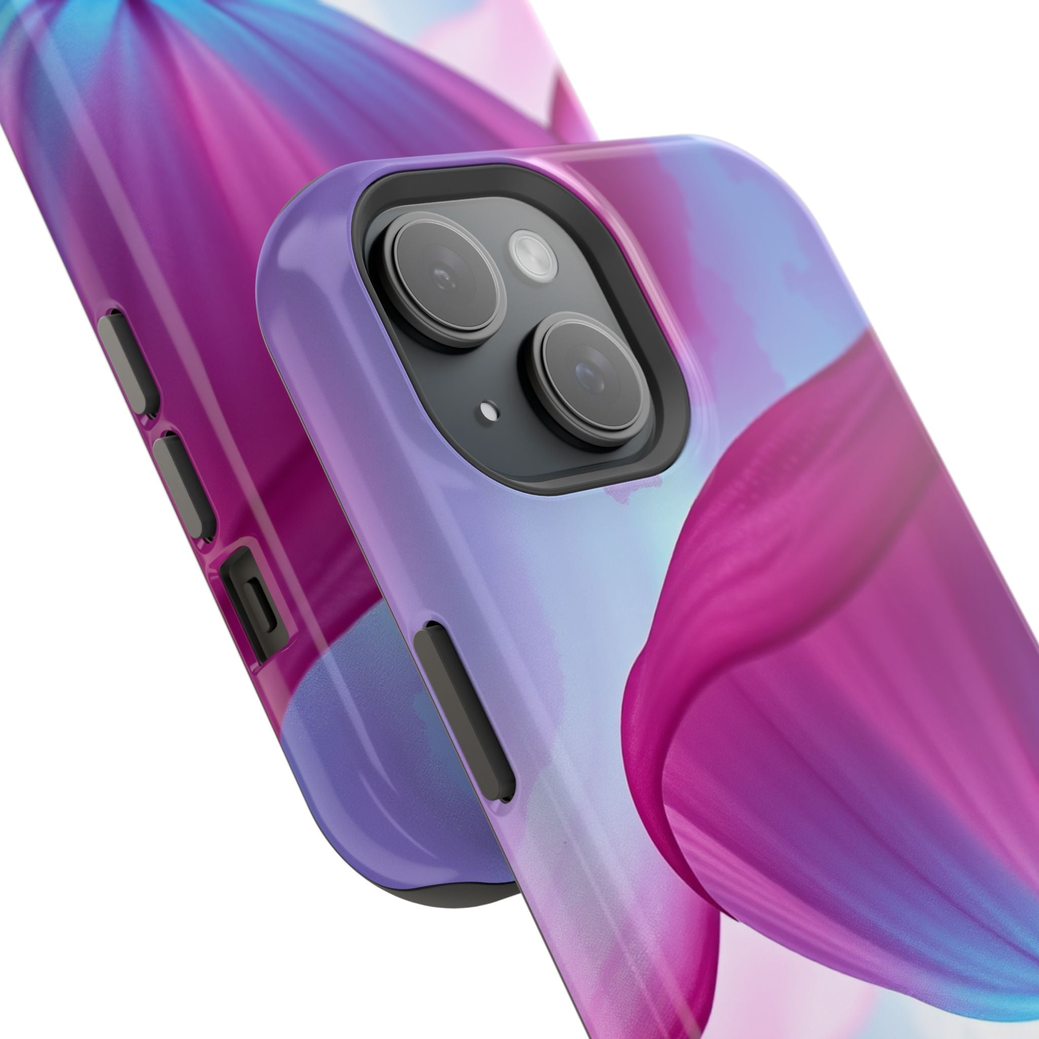 iPhone Petal Storm Vibrant Watercolor Slim Snap Case Ga · iPhone Case