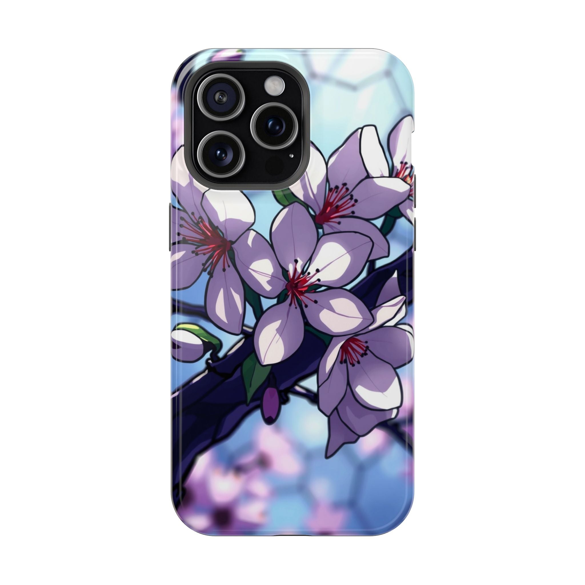 iPhone Dreamy Cherry Blossom Design Slim Everyday Designer Case · iPhone Case
