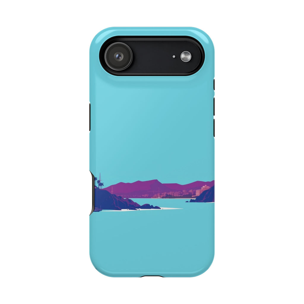 iPhone Hibiscus Coast Mystic Art Bold Modern Everyday Snap Case · iPhone Case