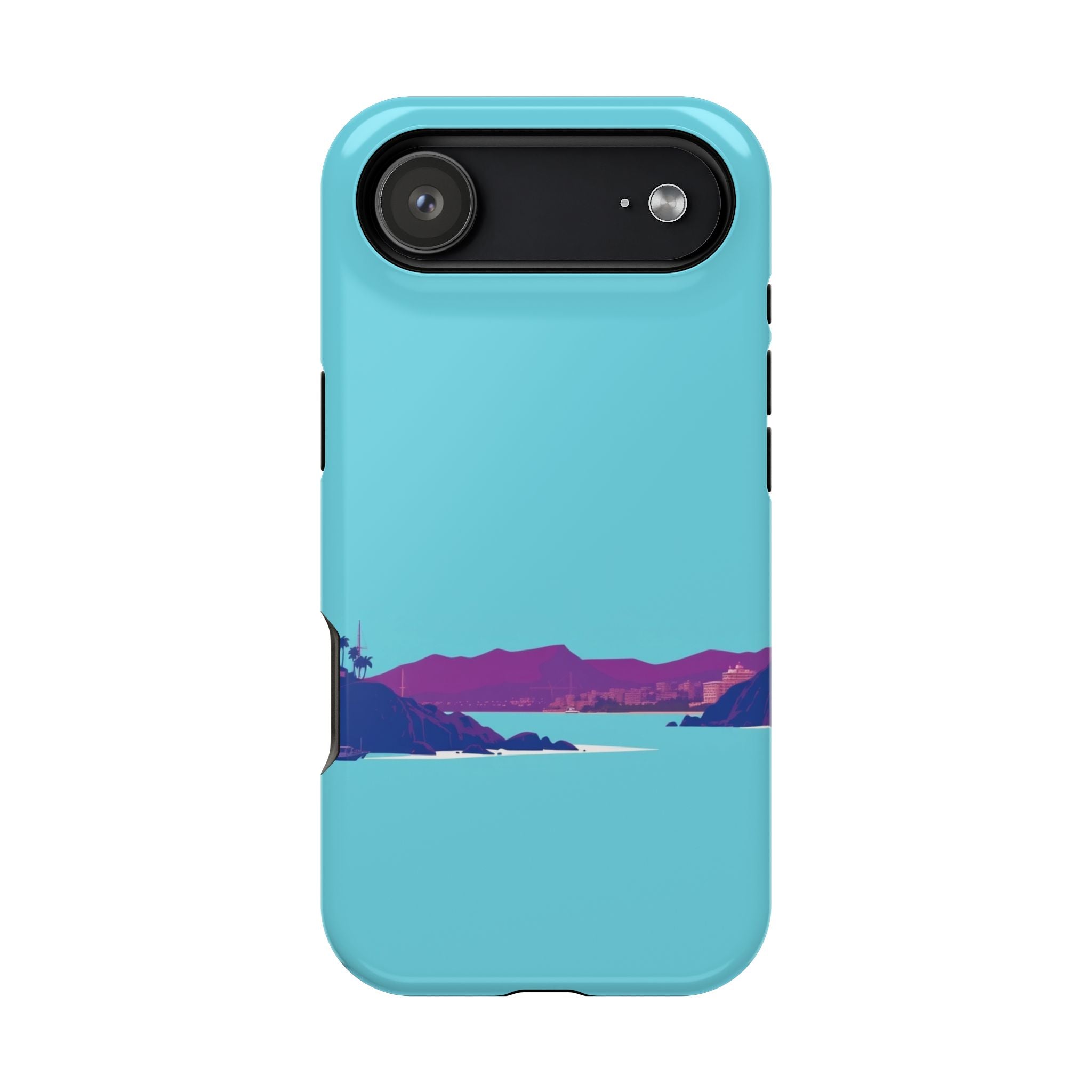 iPhone Hibiscus Coast Mystic Art Bold Modern Everyday Snap Case · iPhone Case