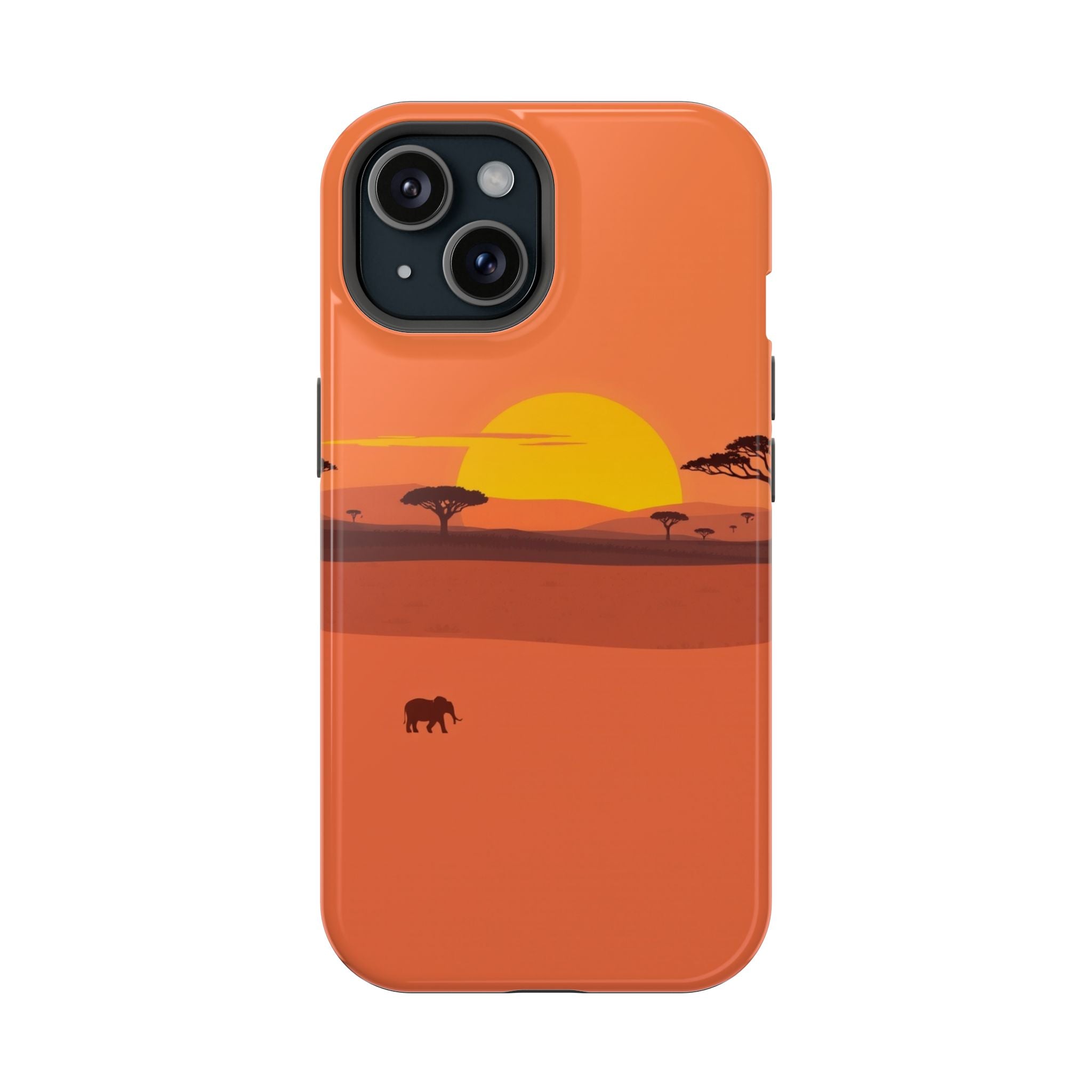 iPhone Sunset Amber And Peach Savanna Horizon Slim iPhone Everyday · iPhone Case