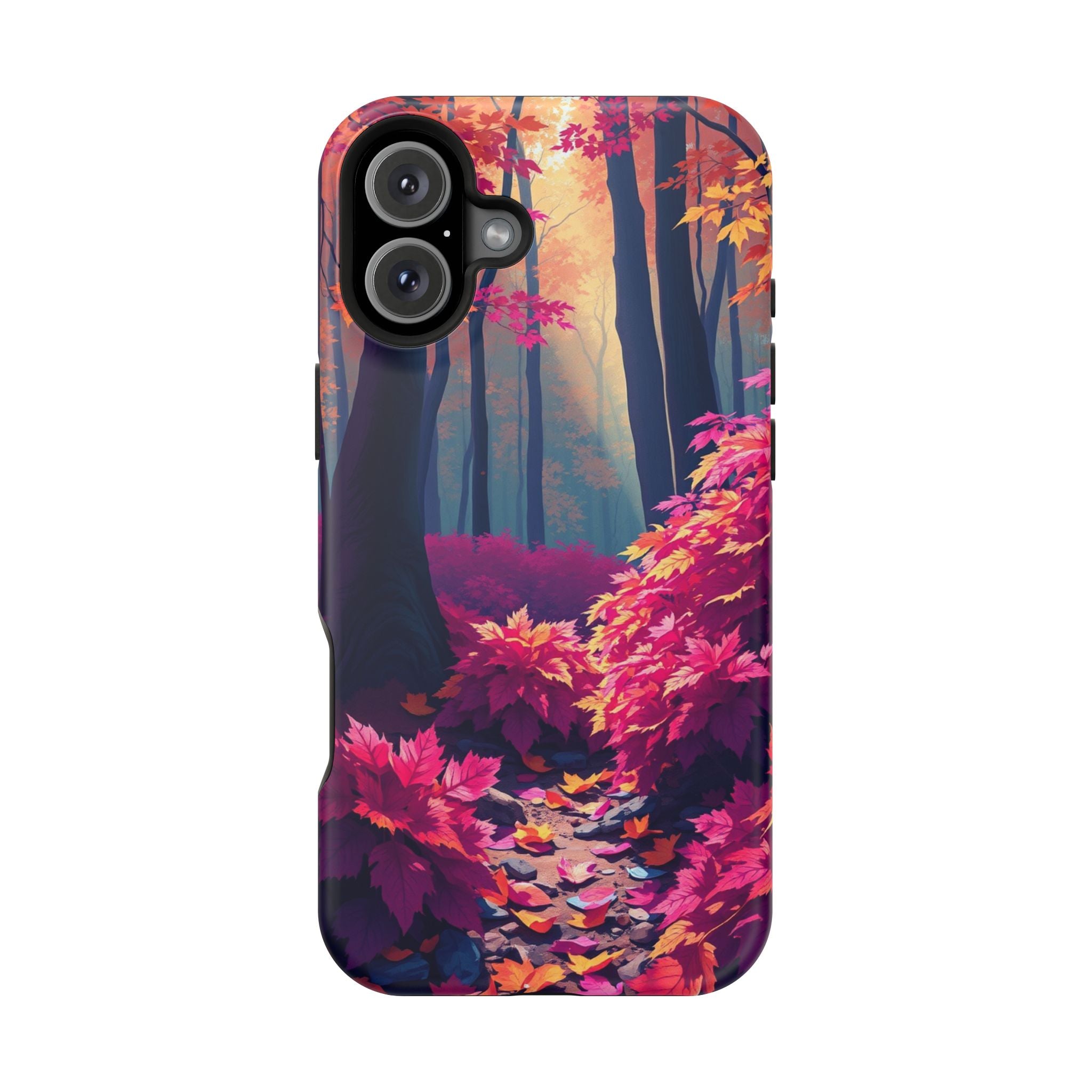 iPhone Earthy Autumn Forest Floor Design Slim Everyday iPhone Designer · iPhone