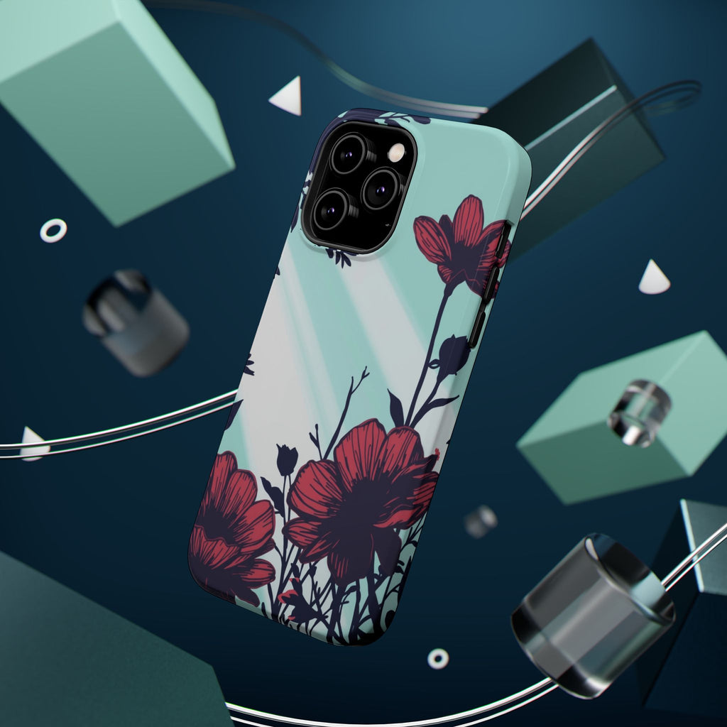 iPhone Floral Silhouette Cinematic Art Slim Everyday Designer Case · iPhone Case