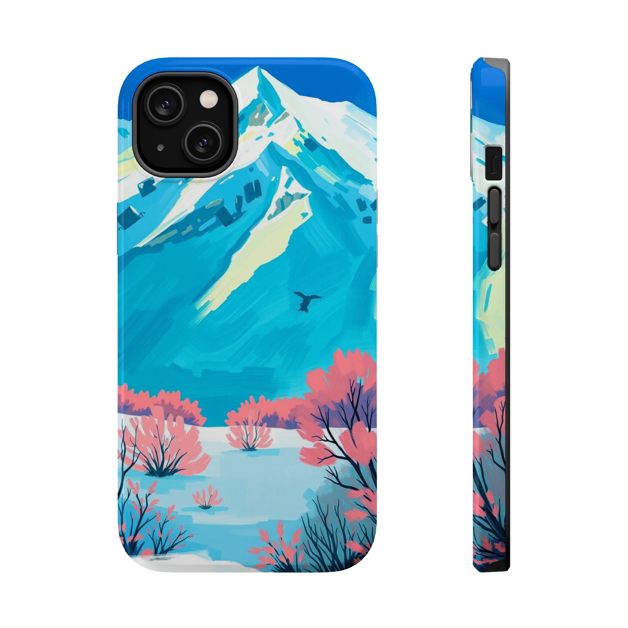 iPhone Snow Field Electric Art Slim Everyday Designer Case · iPhone Case