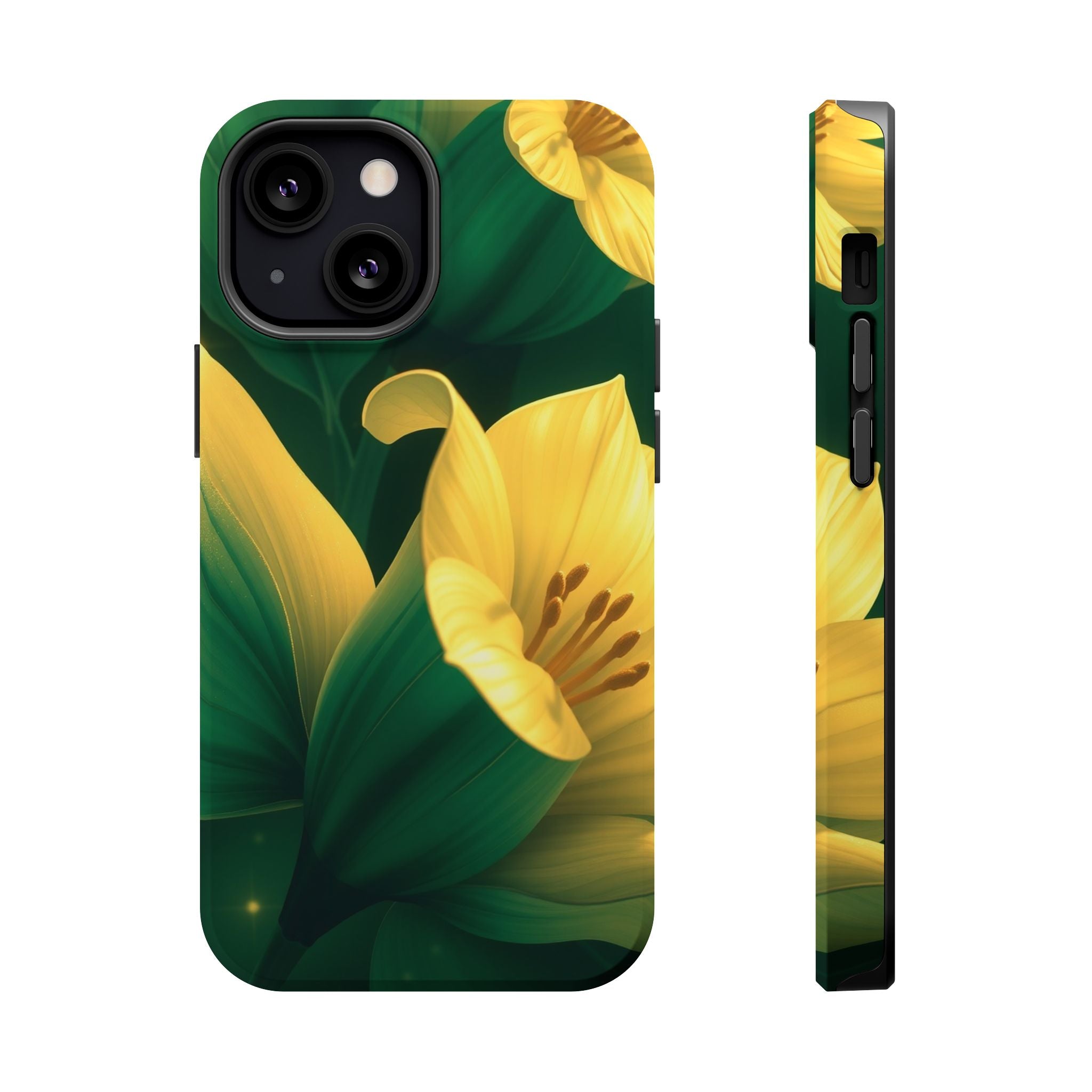 iPhone Night Bloomer Gold Foil Luxury Slim Everyday Designer Case · iPhone Case