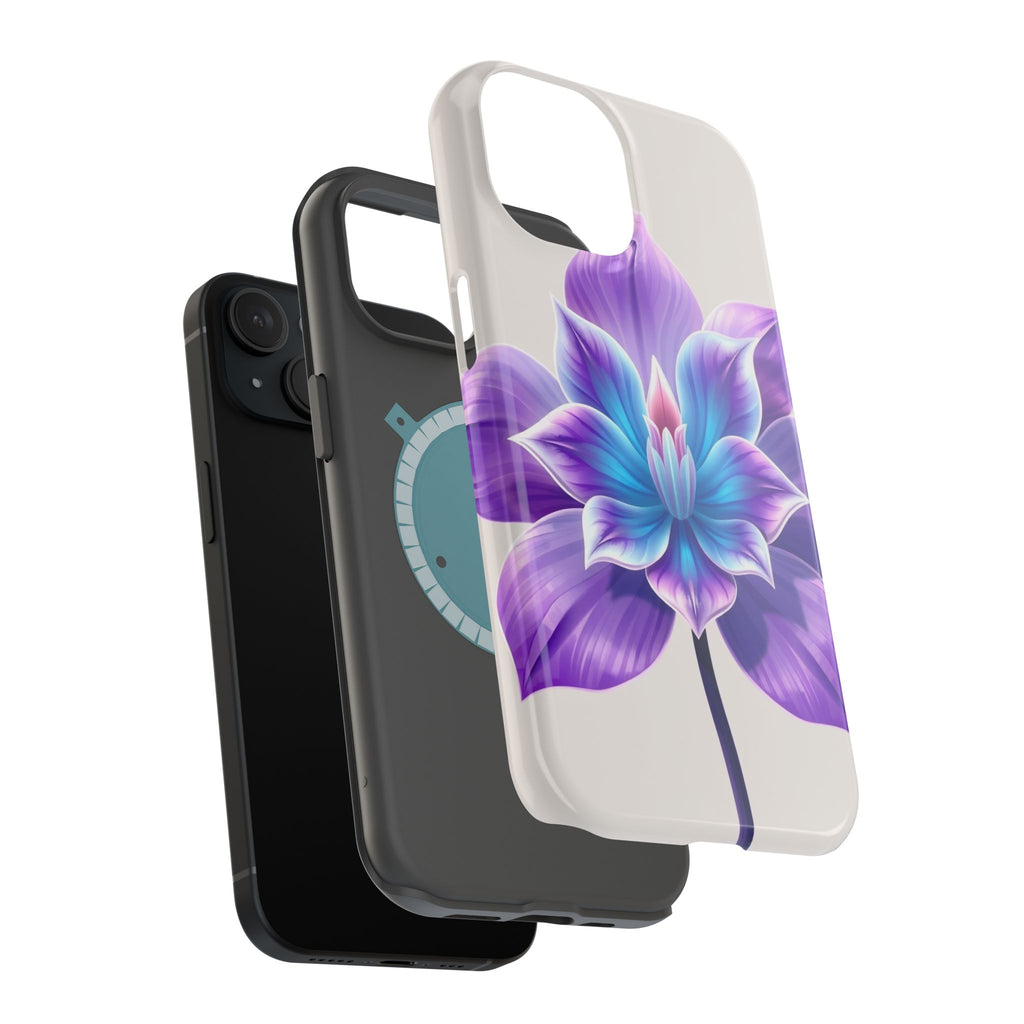 iPhone Dreamy Neon Floral Design 10 Slim Everyday Designer Case · iPhone Case