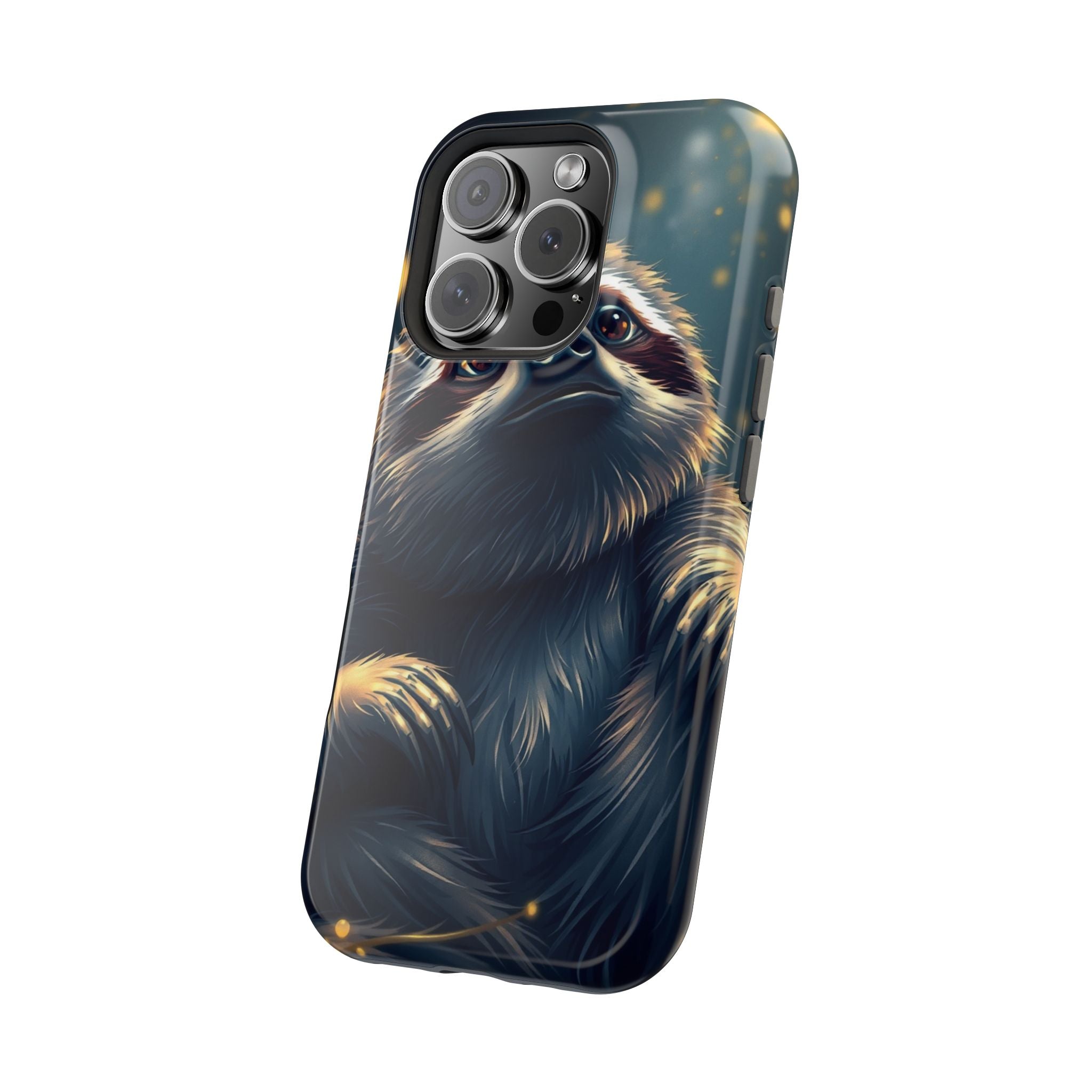 iPhone Vibrant Cozy Sloth Mode Design Slim Everyday Designer Case · iPhone Case