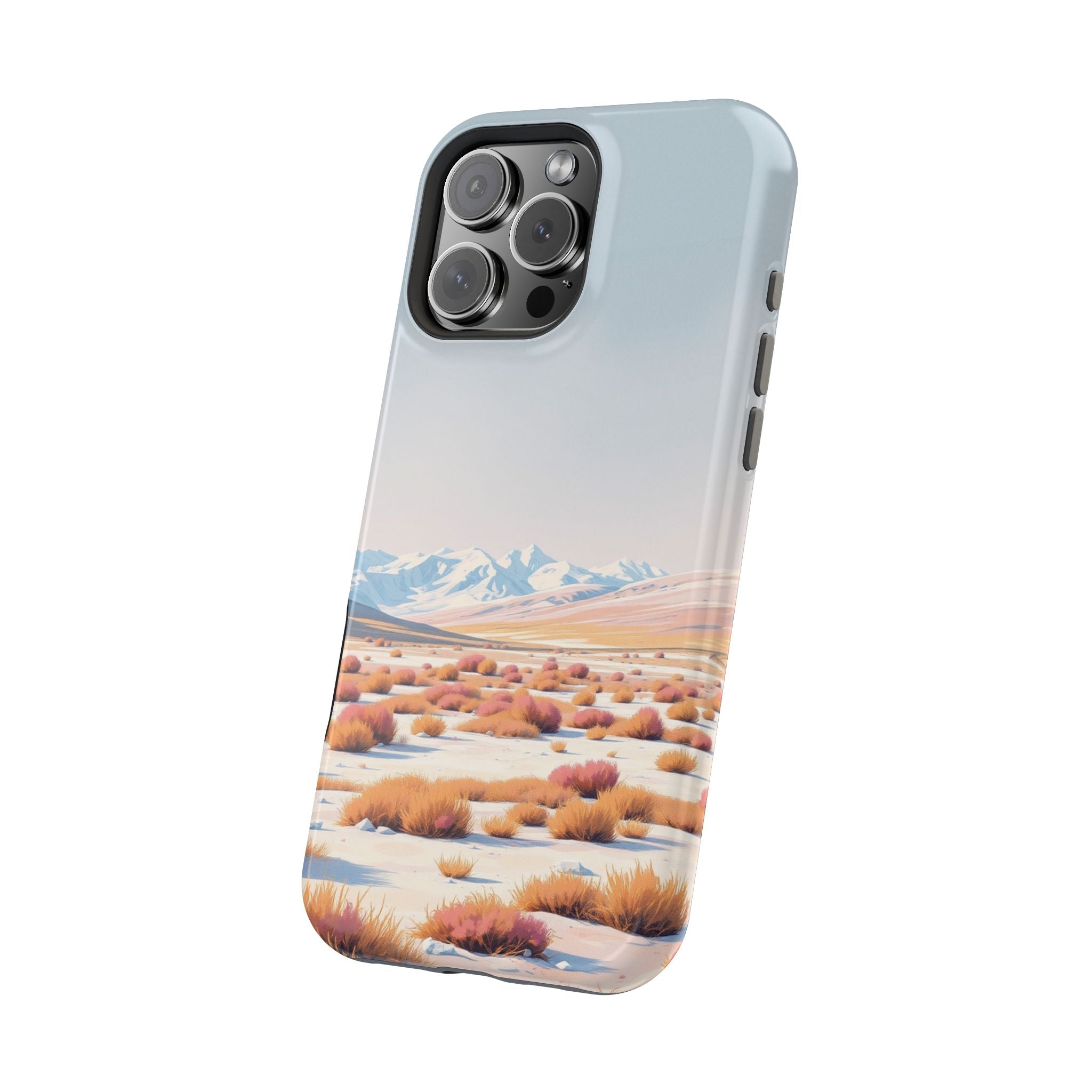 iPhone Vibrant Arctic Tundra Design Slim Everyday Designer Case · iPhone Case
