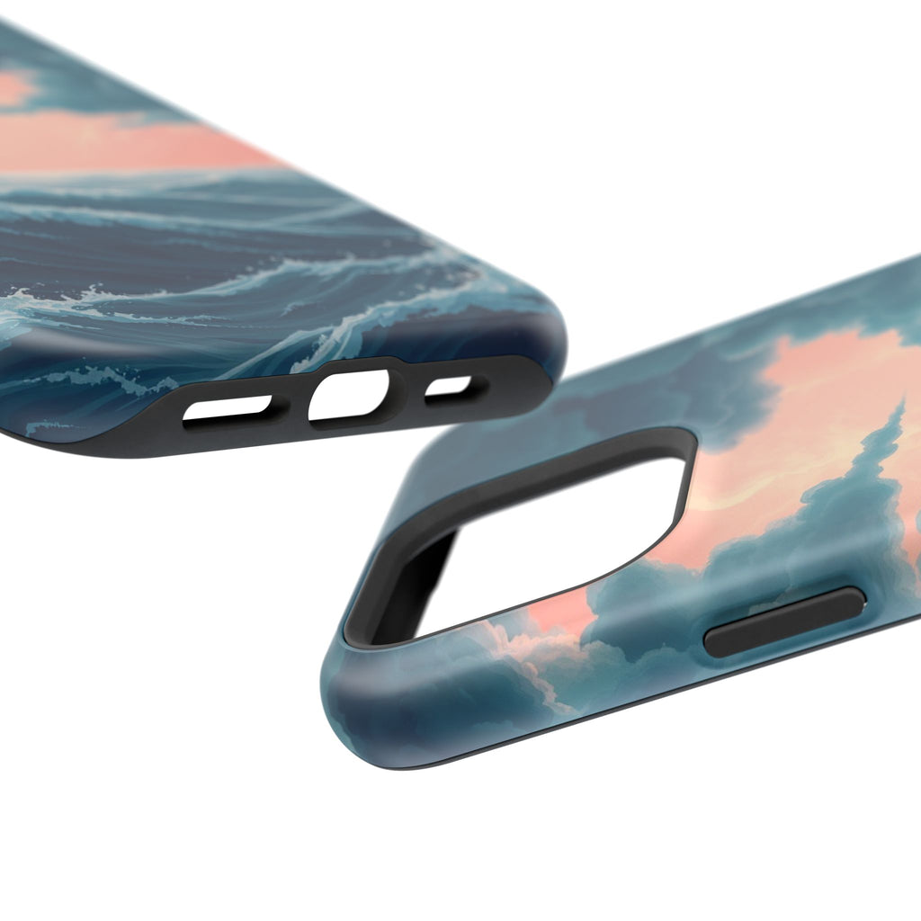 iPhone Storm at Sea 3D Digital Slim Everyday Designer Case · iPhone Case