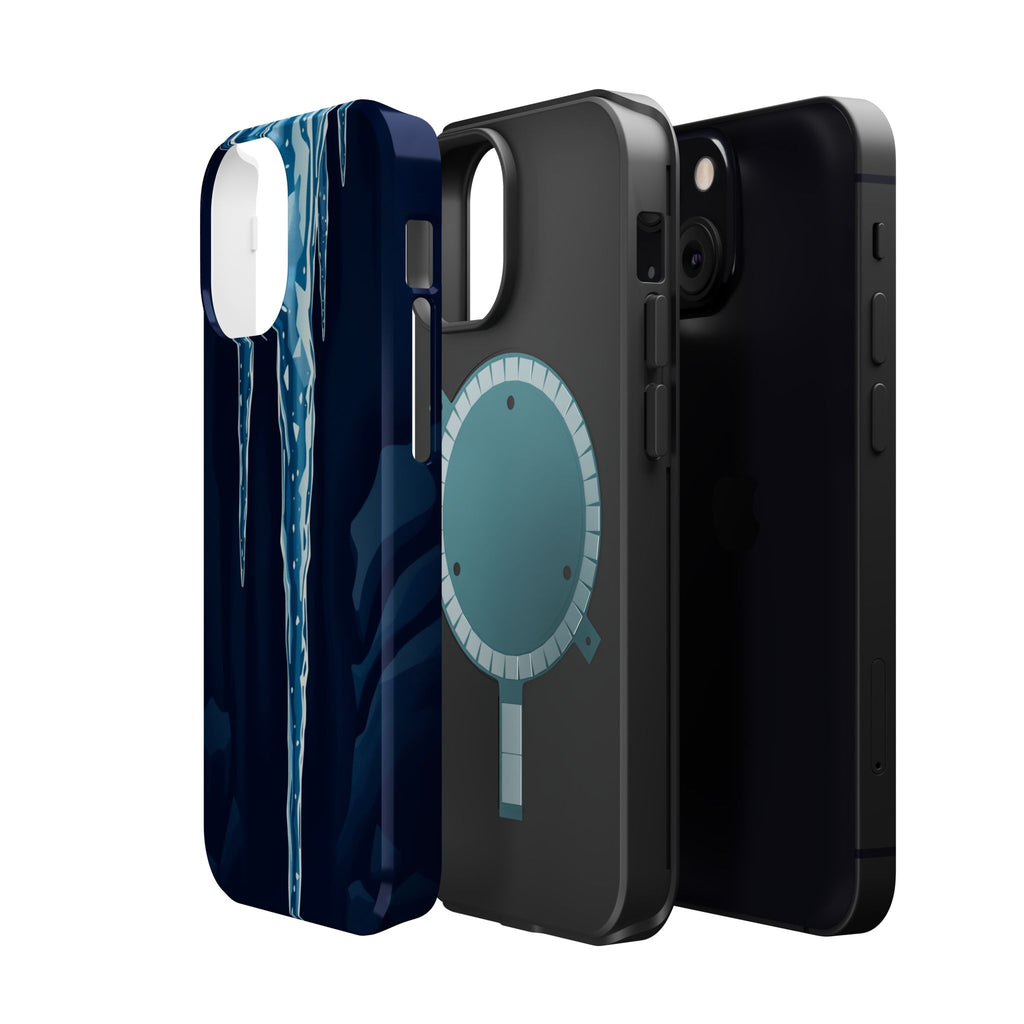 iPhone Vibrant Icicle Formation Design Slim Everyday Designer Case · iPhone Case