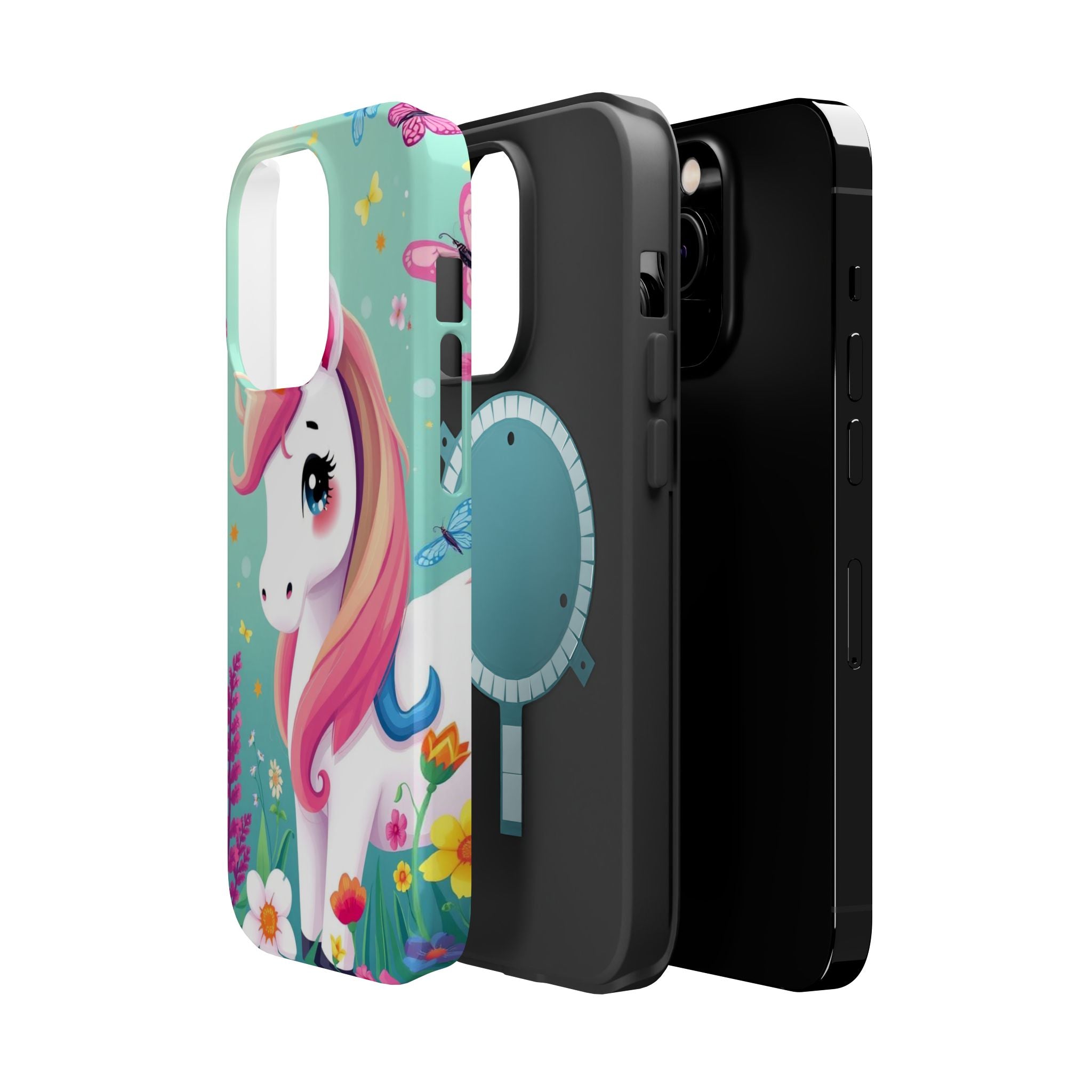 iPhone Dragonfly Unicorn Kids Fun iPhone Phone Case Gift Clean Minimal · iPhone