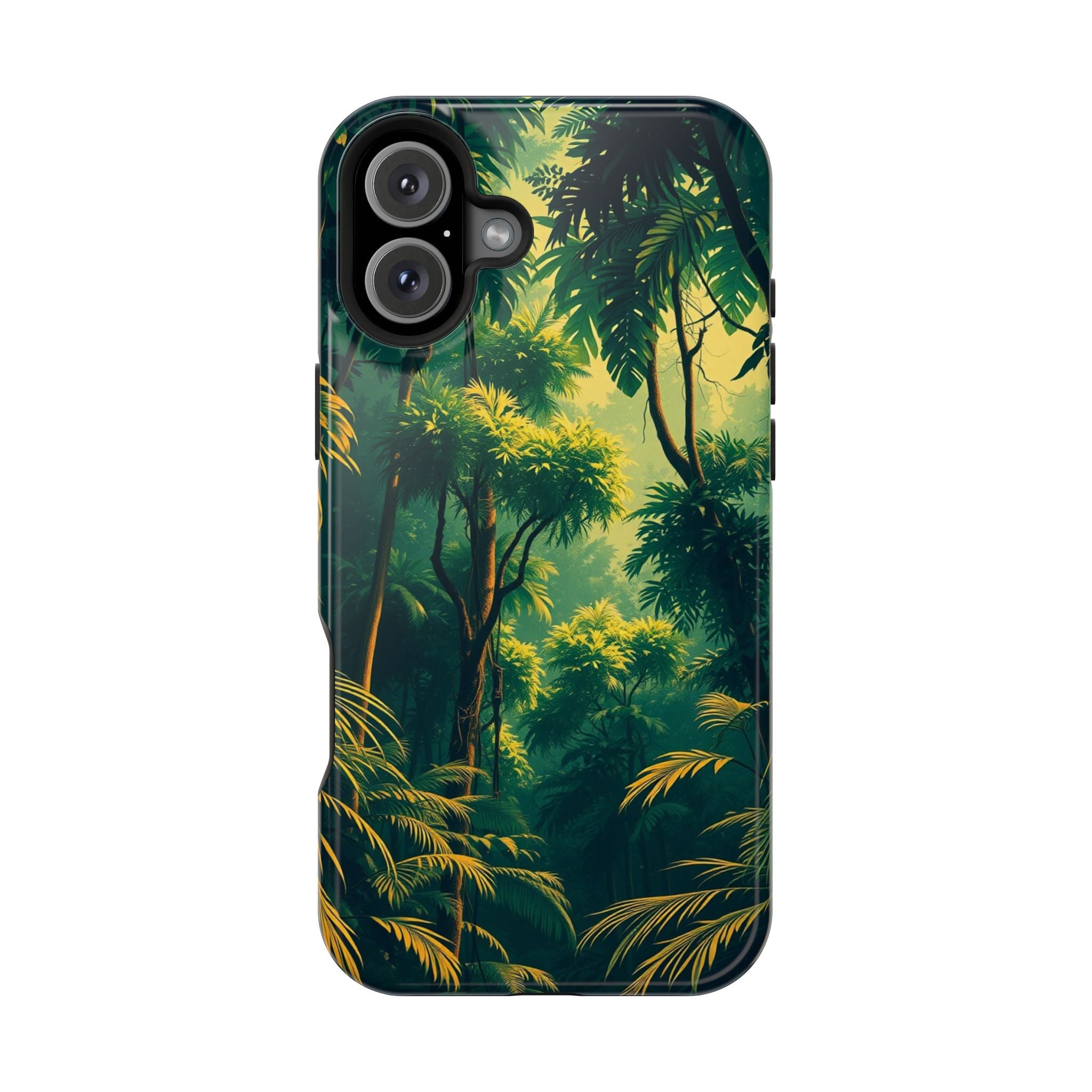 iPhone Rainforest Canopy Vintage Retro Poster Slim iPhone Everyday · iPhone Case