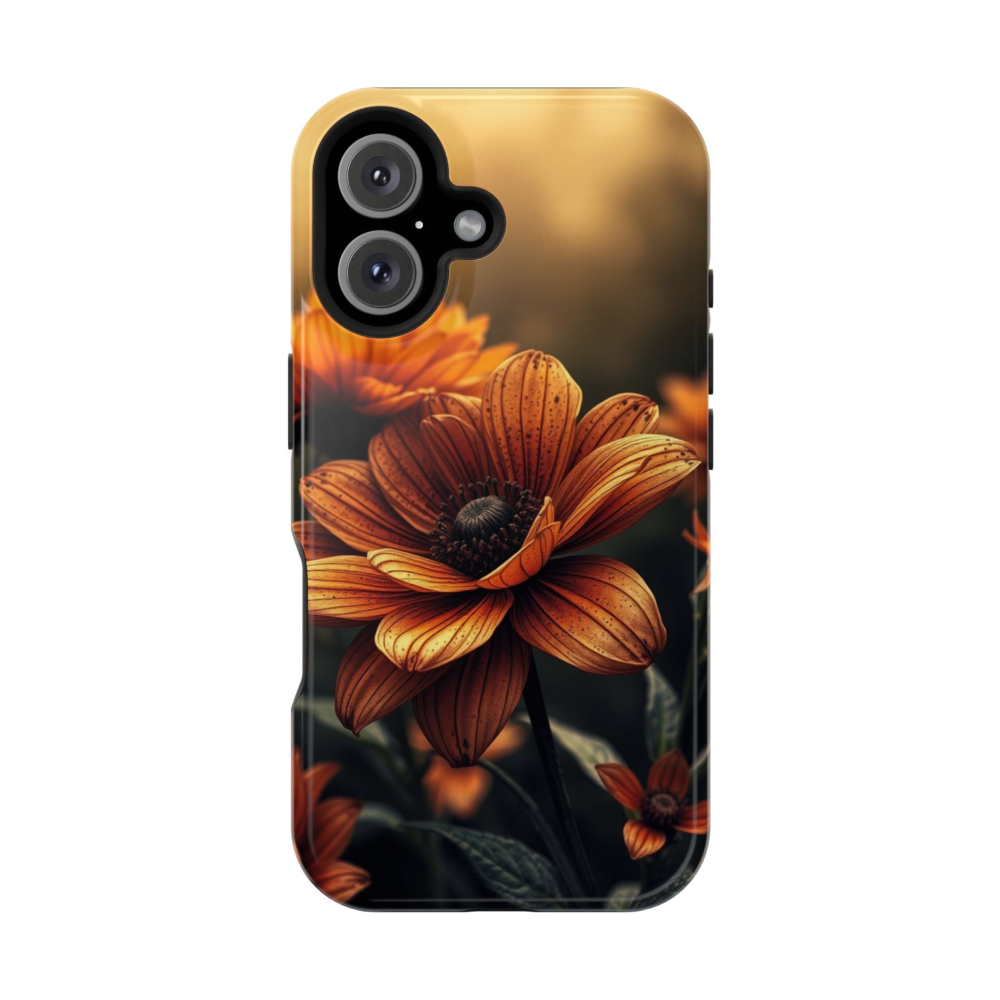 iPhone Radiant Floral Ombre Design Bold Modern Everyday Snap Case · iPhone Case