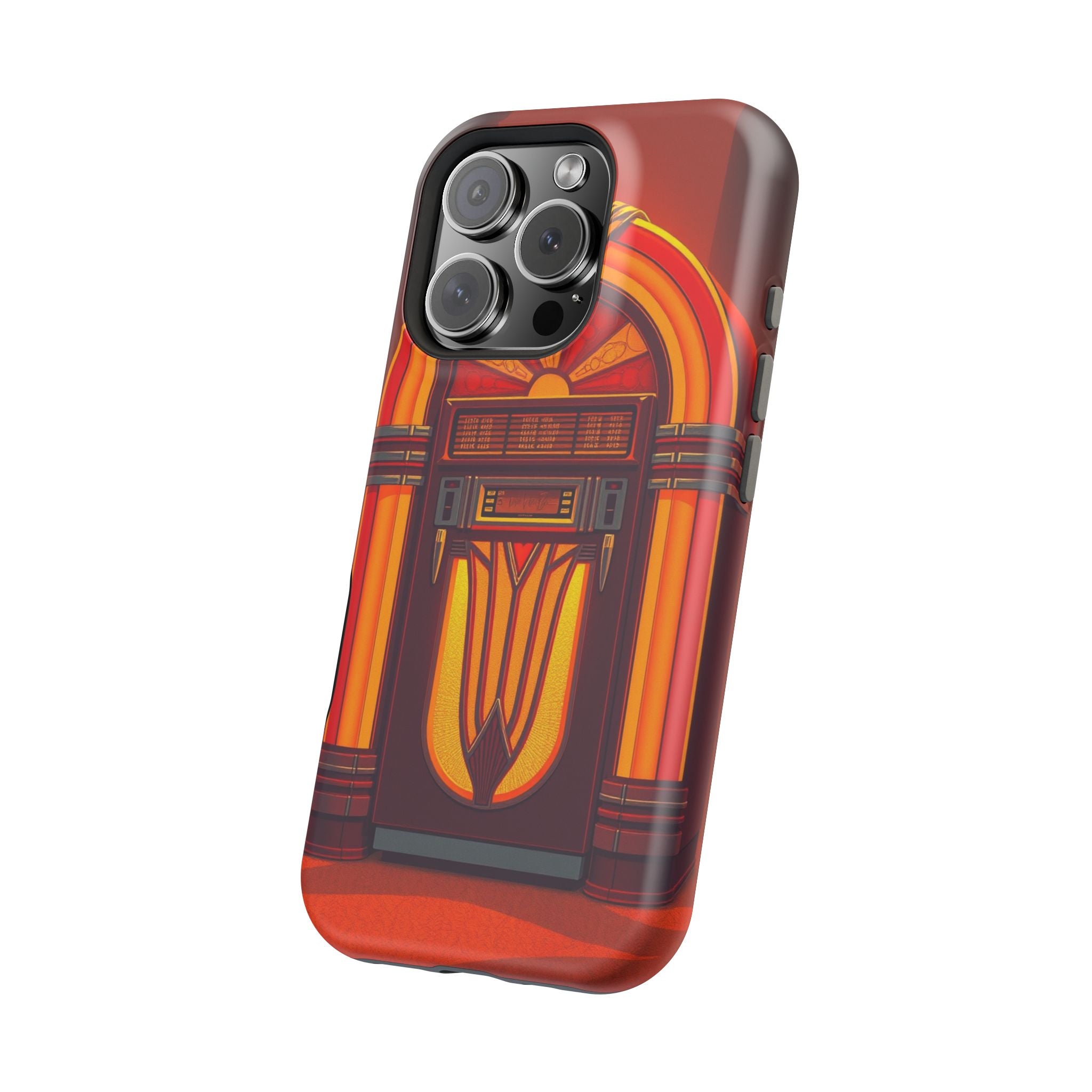 iPhone Jukebox Glow Pop Art Bold Bold Modern Everyday Snap Case · iPhone Case