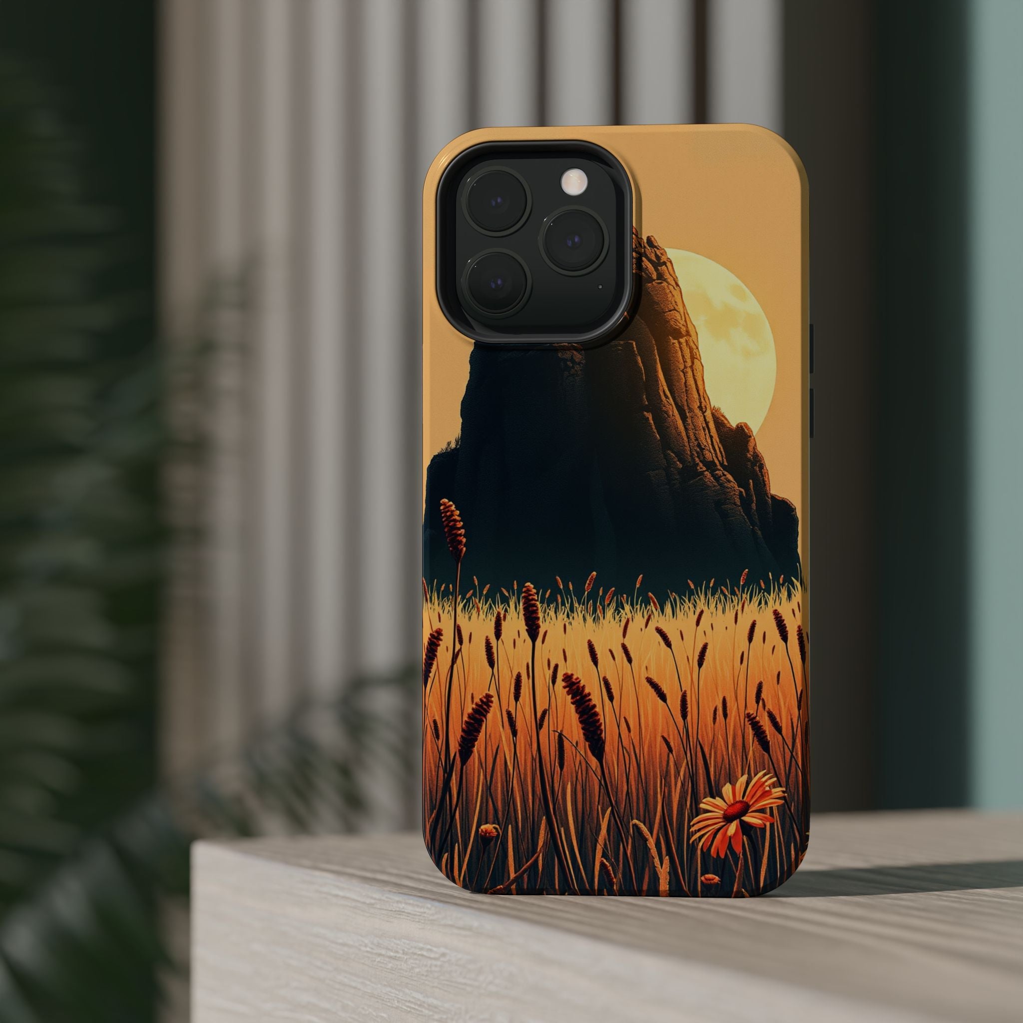 iPhone Spring Meadow Cinematic Art Clean Minimal Snap Cas Slim Snap Case · iPhon