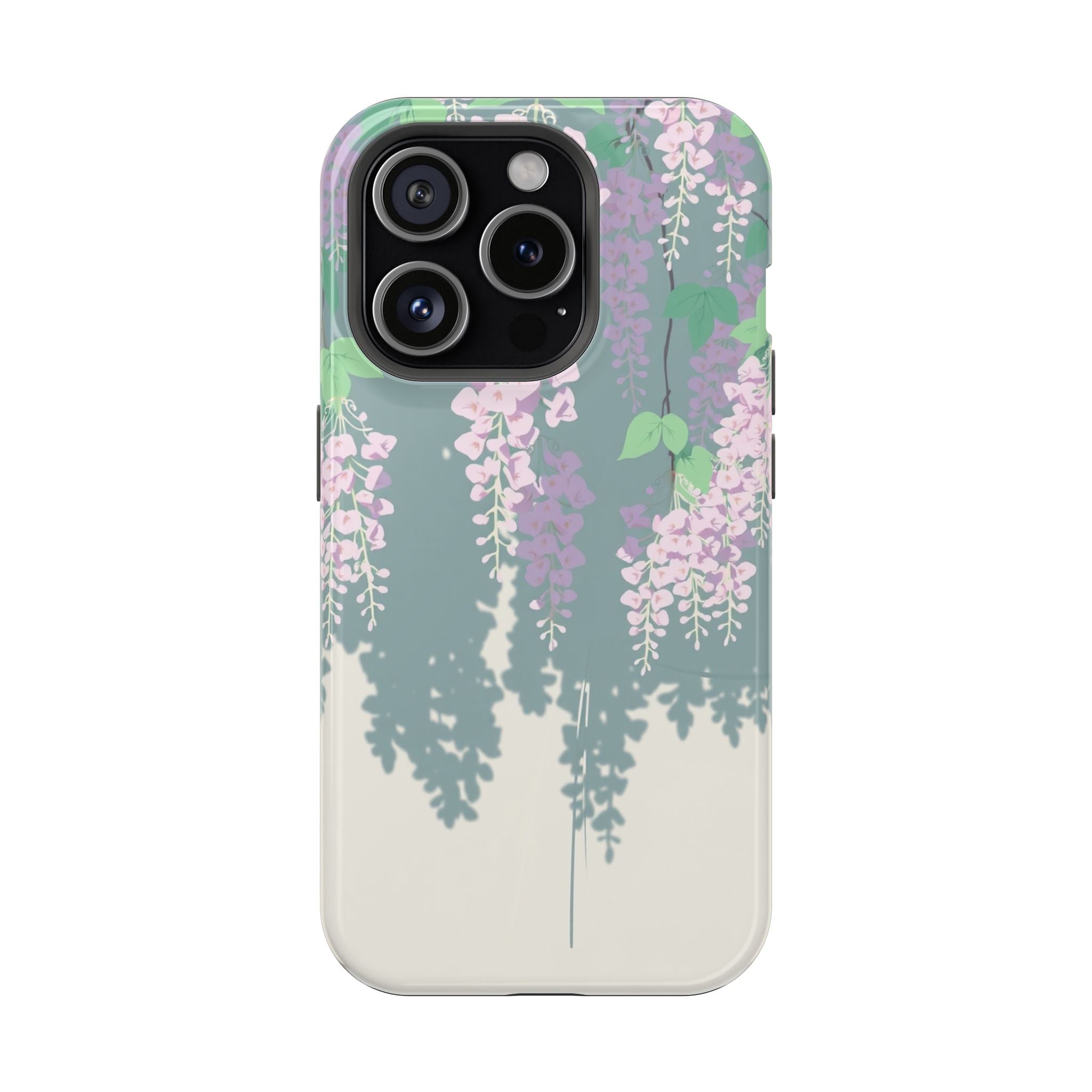 iPhone Dreamy Wisteria Cascade Design Slim Everyday Designer Case · iPhone Case