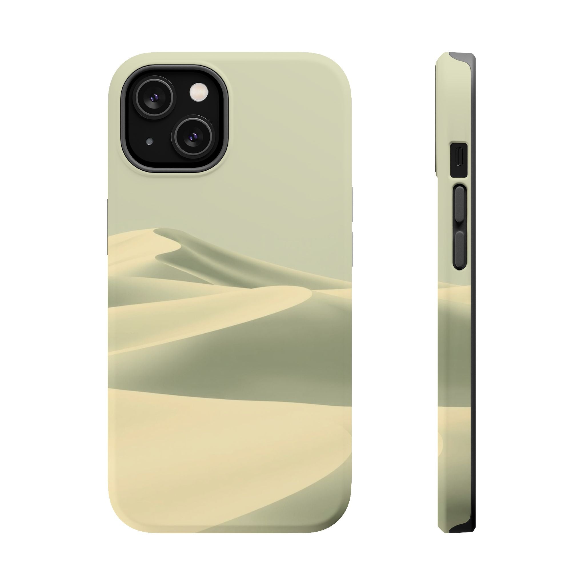iPhone Sage And Ivory Desert Dunes Bold Modern Everyday Snap Case · iPhone Case