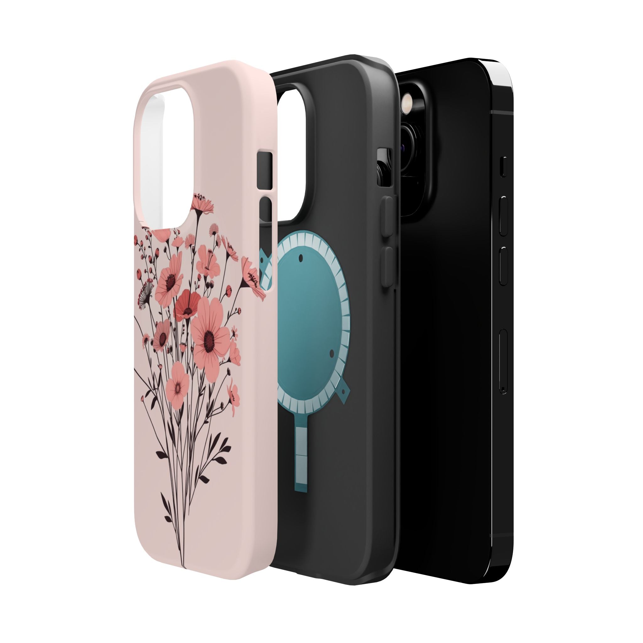 iPhone Wildflower Bunch Bold Art Modern Everyday Snap Case Galaxy · iPhone Case