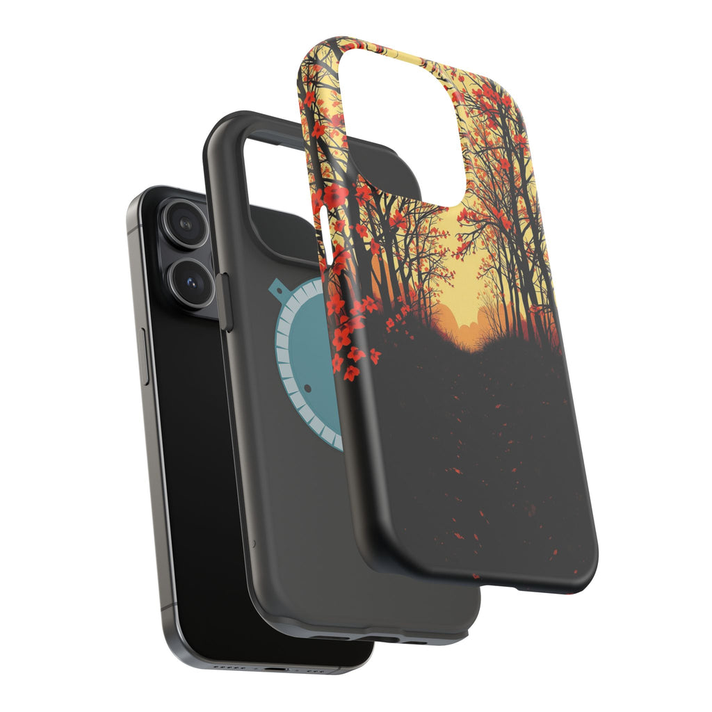 iPhone Dreamy Blossom Trail Design Bold Modern Everyday Snap Case · iPhone Case
