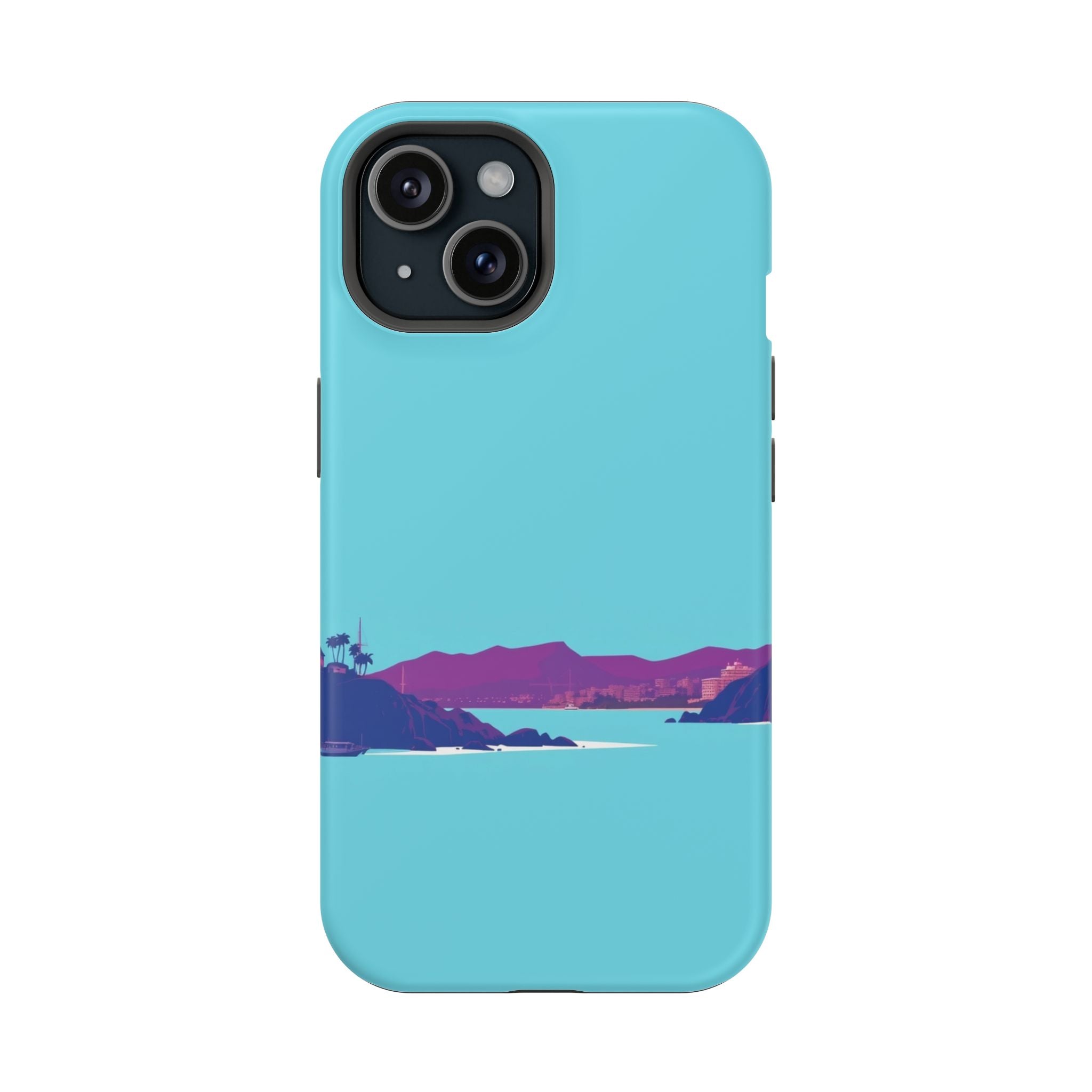 iPhone Hibiscus Coast Mystic Art Bold Modern Everyday Snap Case · iPhone Case