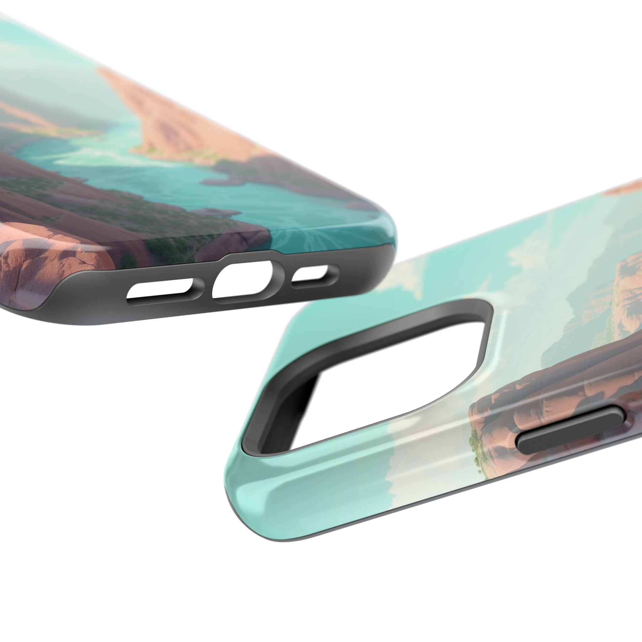 iPhone River Canyon Mystic Art Slim Everyday Designer Case · iPhone Case