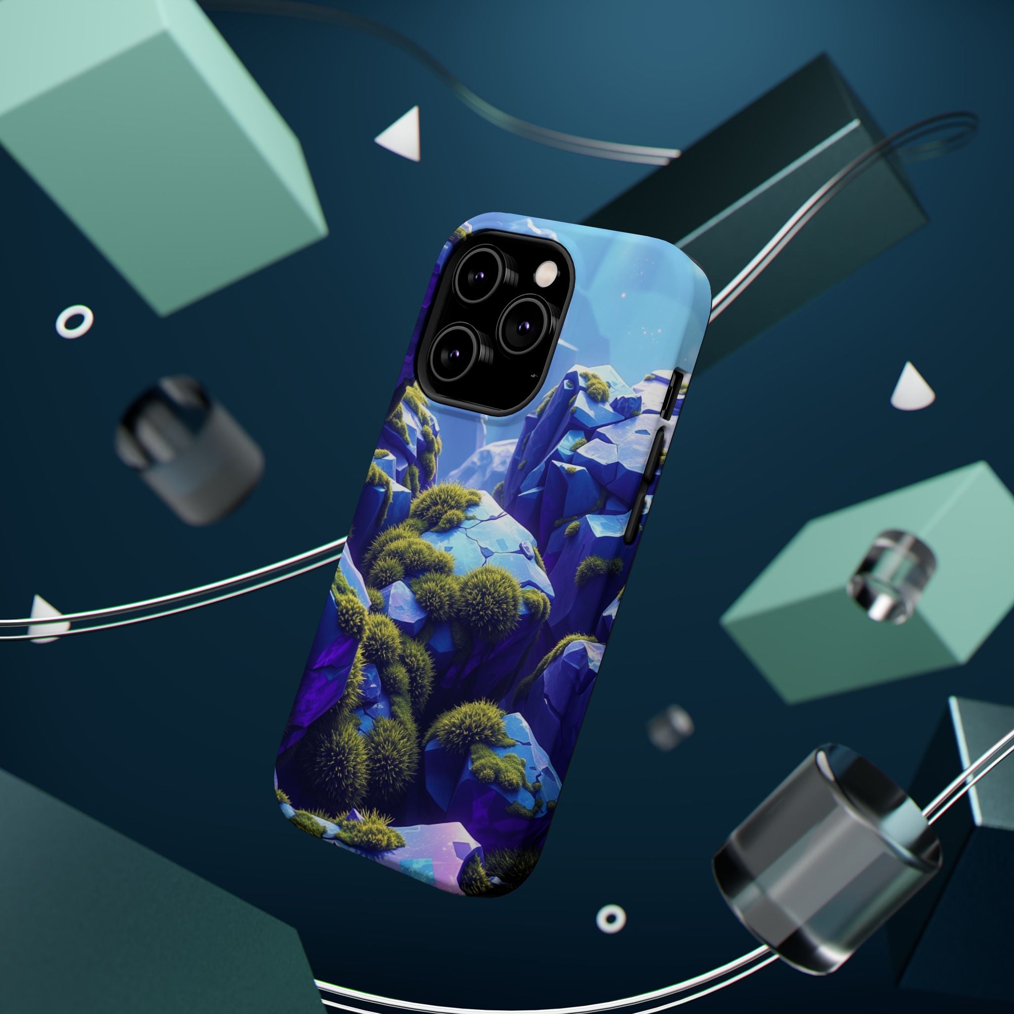 iPhone Moss Covered Rocks Cinematic Art Slim Everyday iPhone Designer · iPhone C