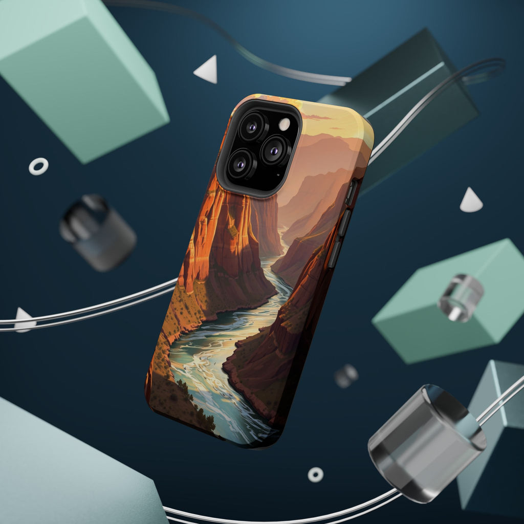 iPhone River Canyon Mystic Art Slim Everyday Designer Case · iPhone Case