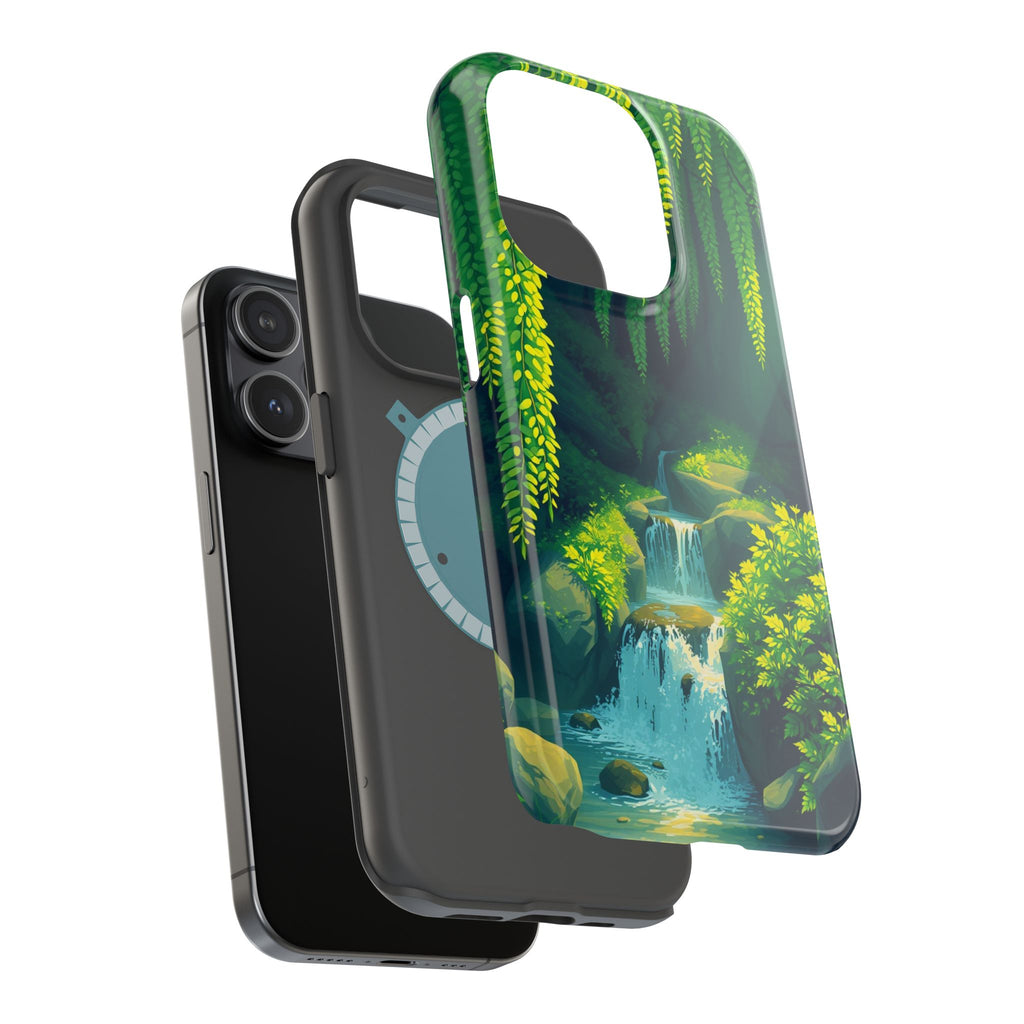 iPhone Earthy Wisteria Cascade Design Slim Everyday iPhone 13 Designer · iPhone