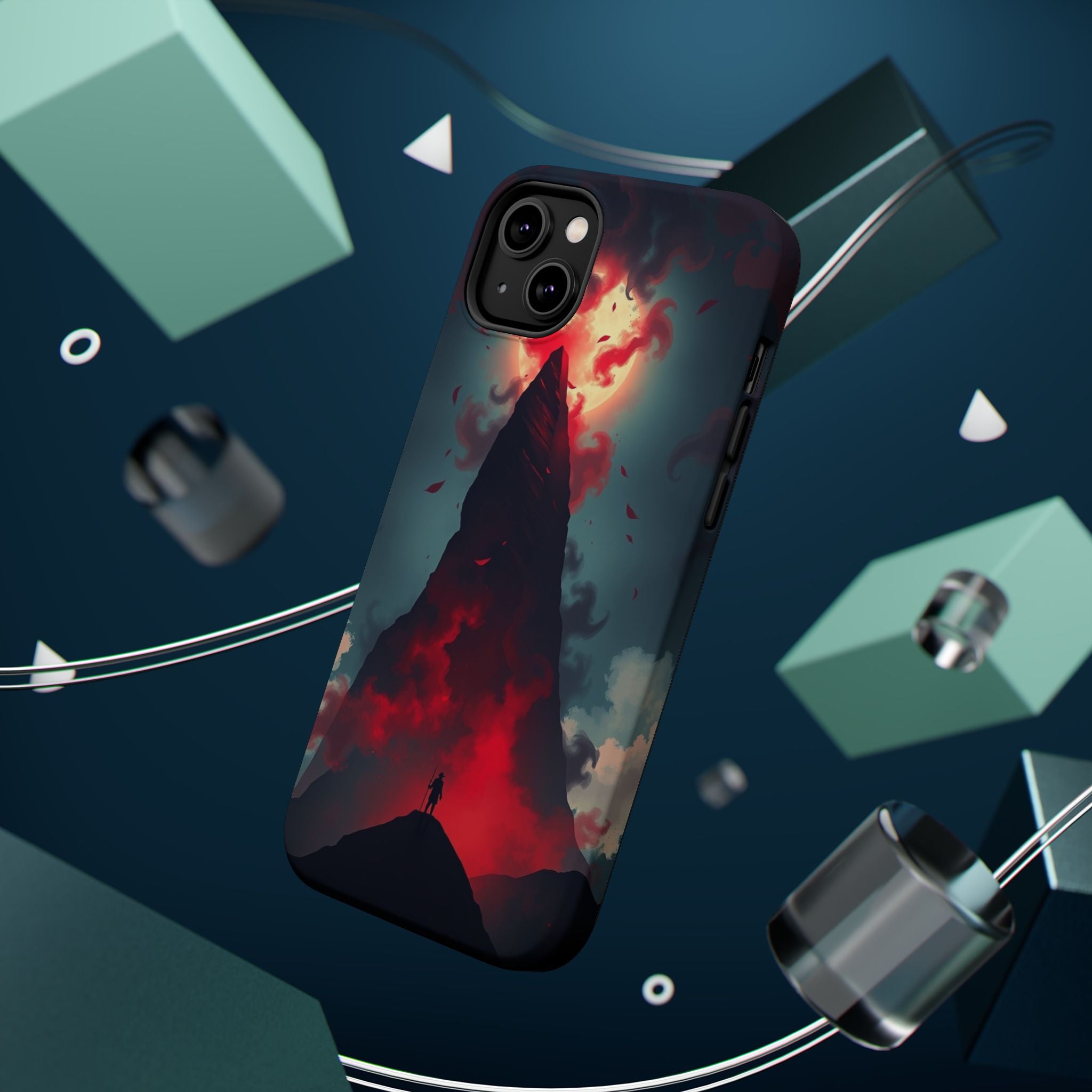 iPhone Petal Storm Cinematic Art Bold Modern Everyday Snap Case · iPhone Case